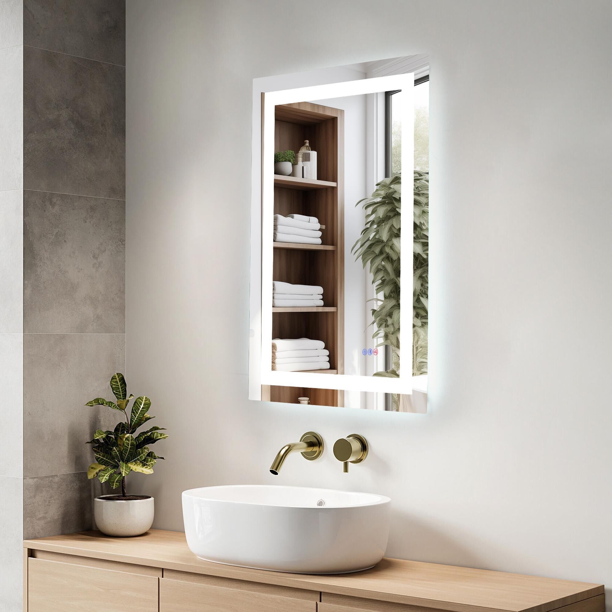 Shown in White finish