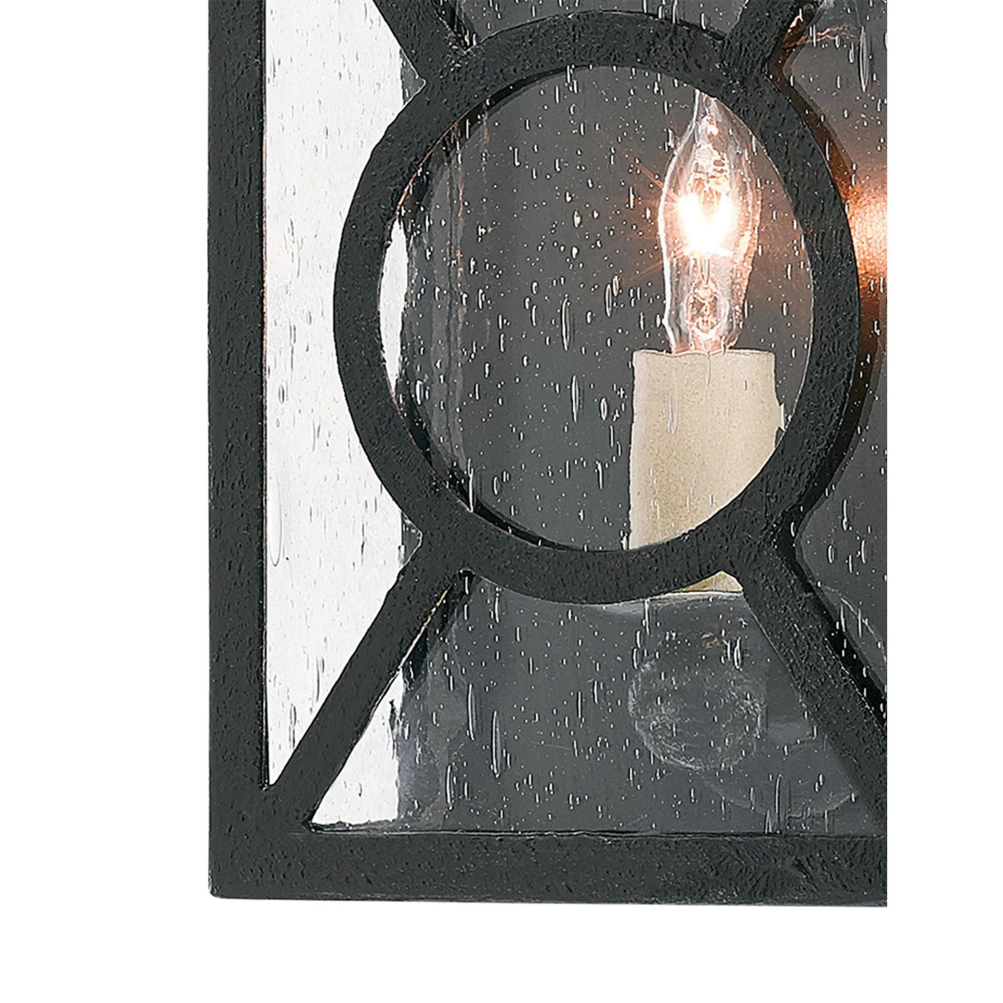 Ripley 12 Inch Tall 1 Light Outdoor Wall Light by Currey and Company