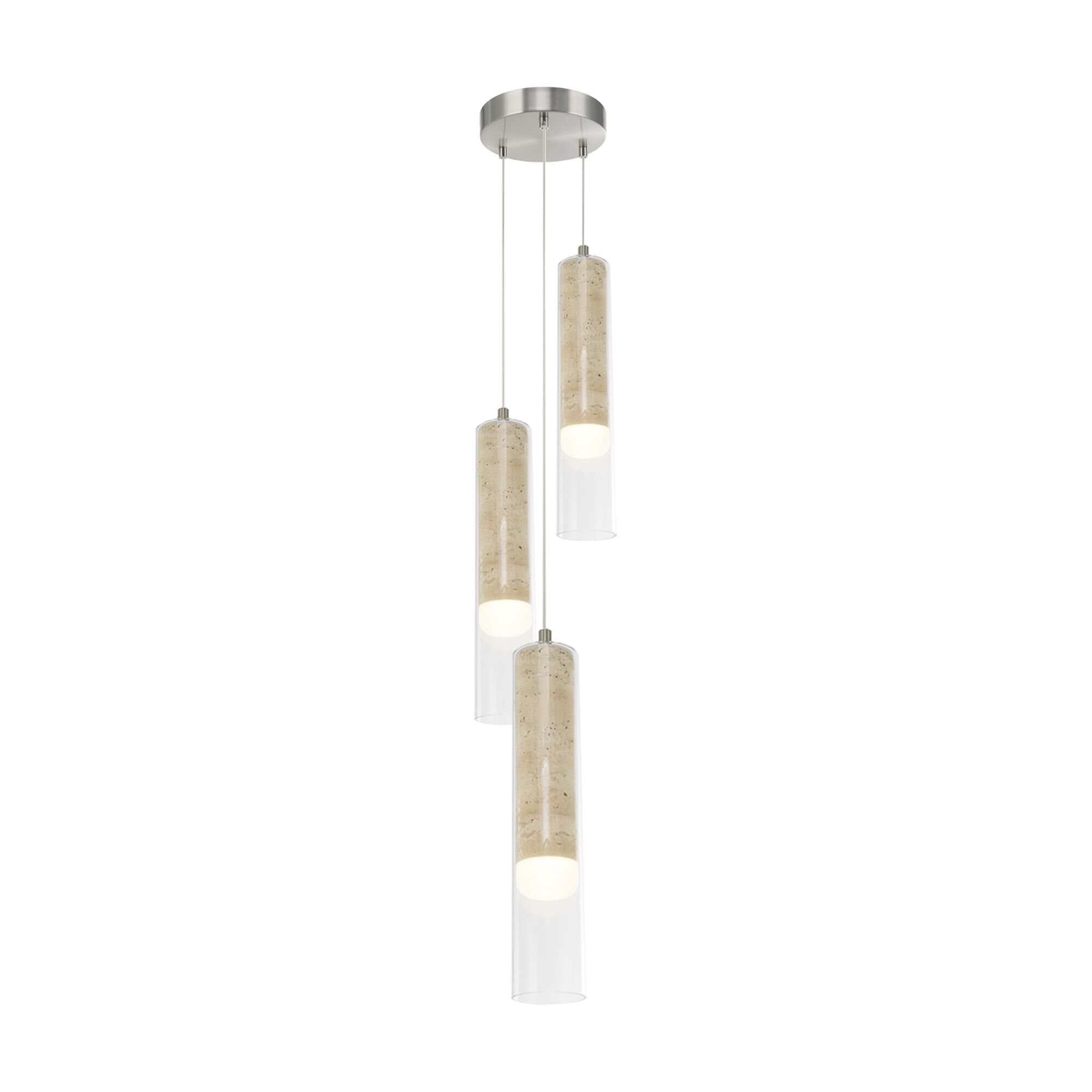 Shown in Brushed Nickel finish
