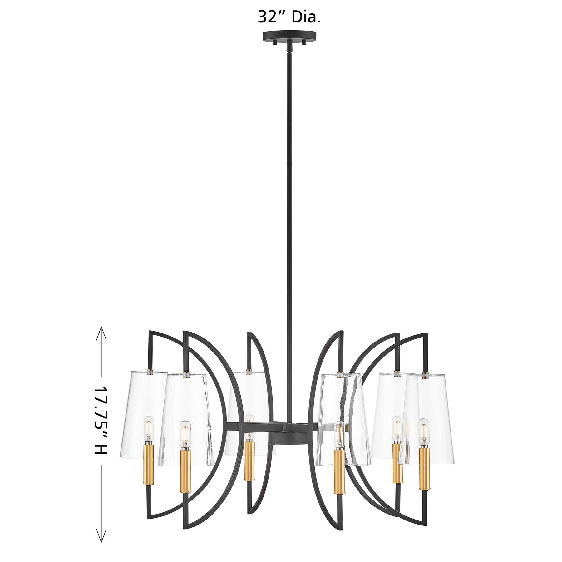 Hanley 32 Inch Chandelier by Savoy House
