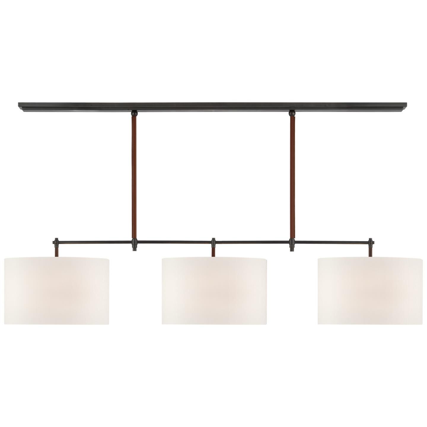 Shown in Bronze and Saddle Leather finish