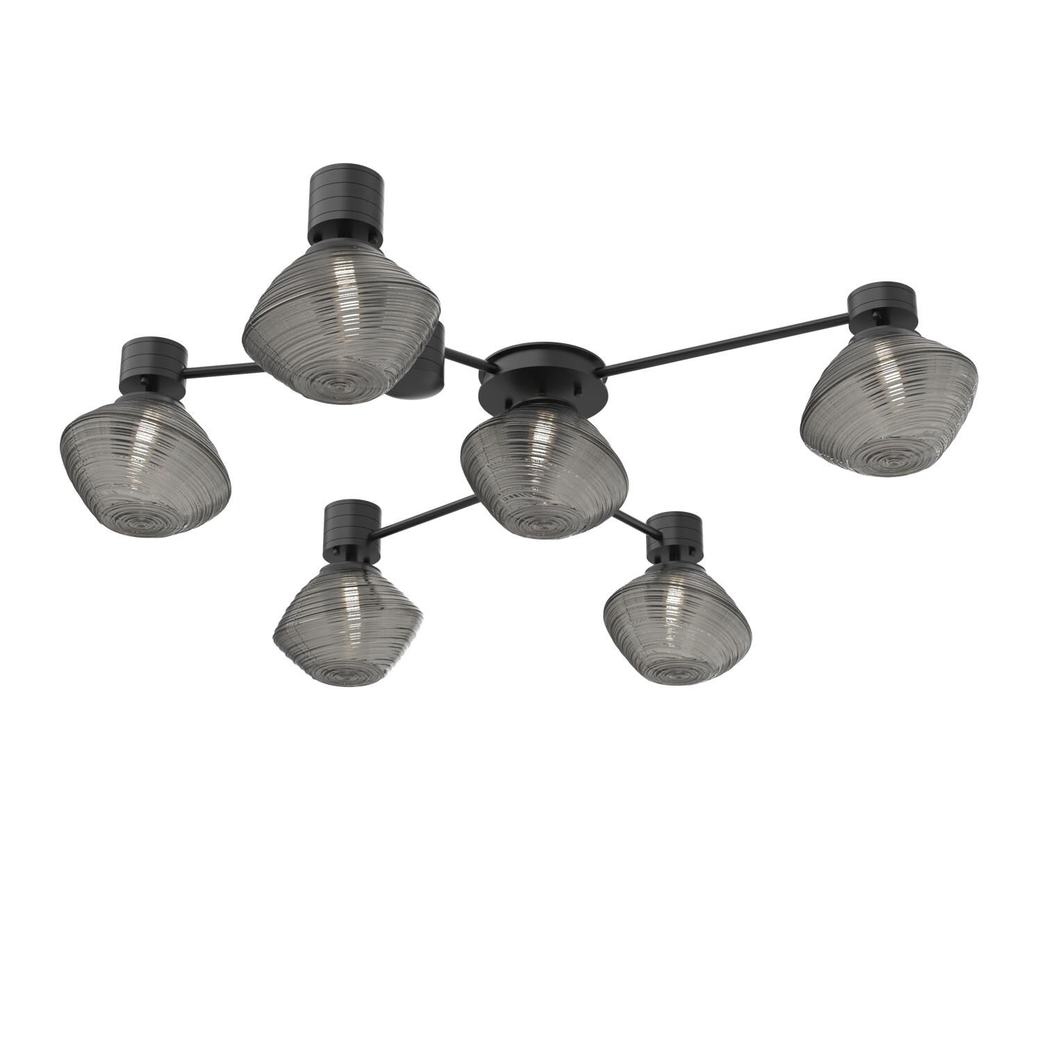 Levi Wilson Mesa 37 Inch Semi Flush Mount by Hammerton Studio
