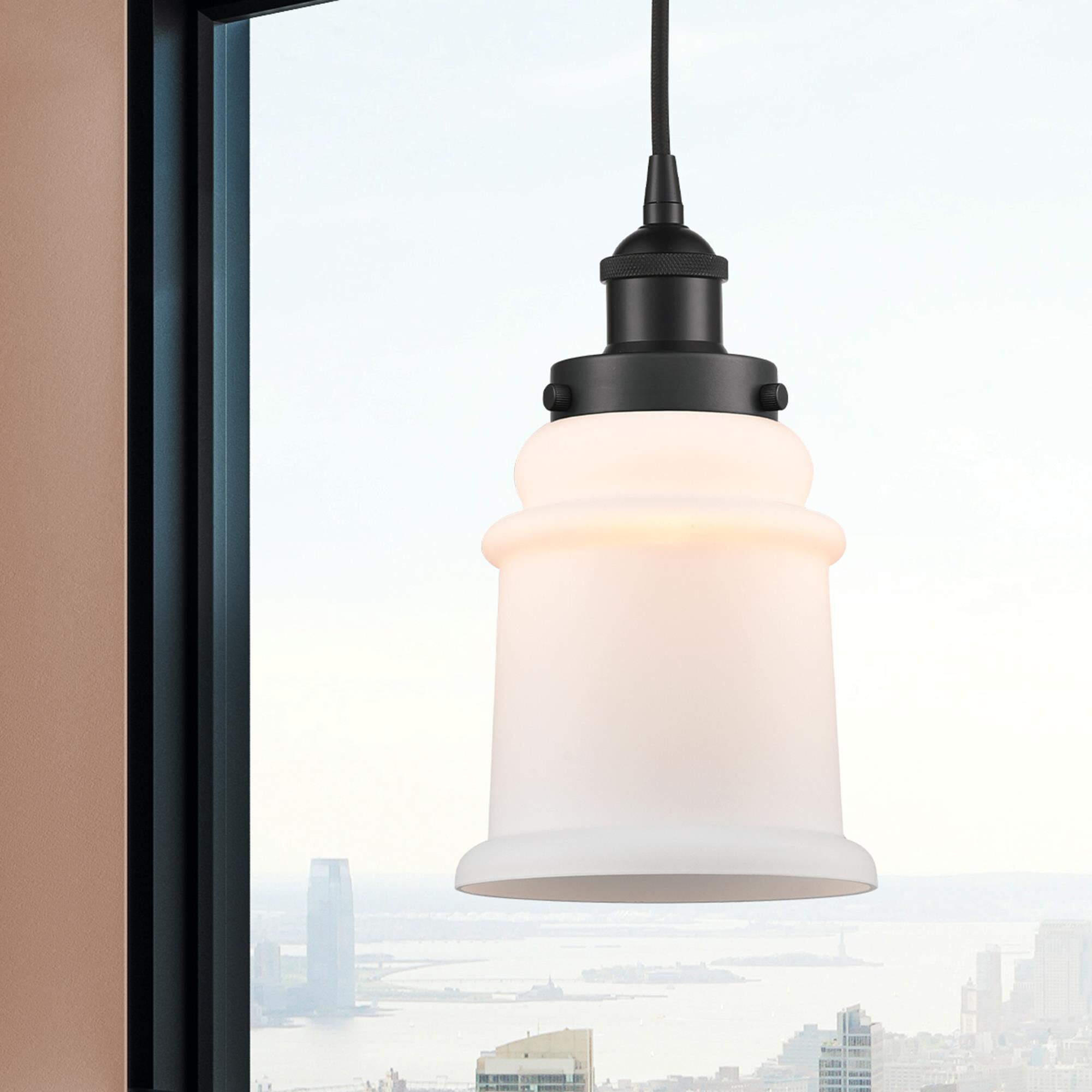 Shown in Matte Black finish and Matte White glass