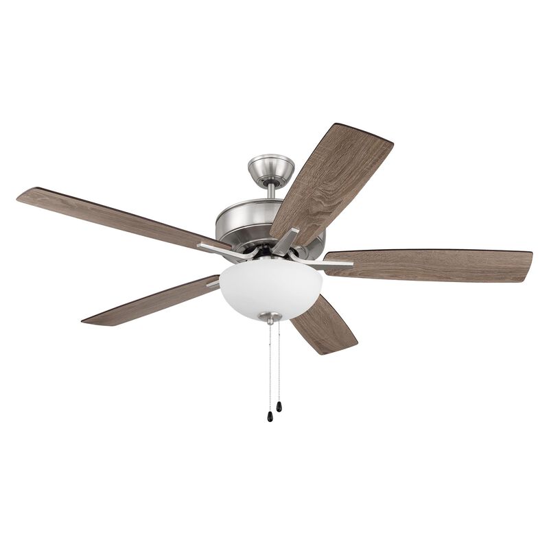 Pro Plus 52 Inch Ceiling Fan with Light Kit by Craftmade