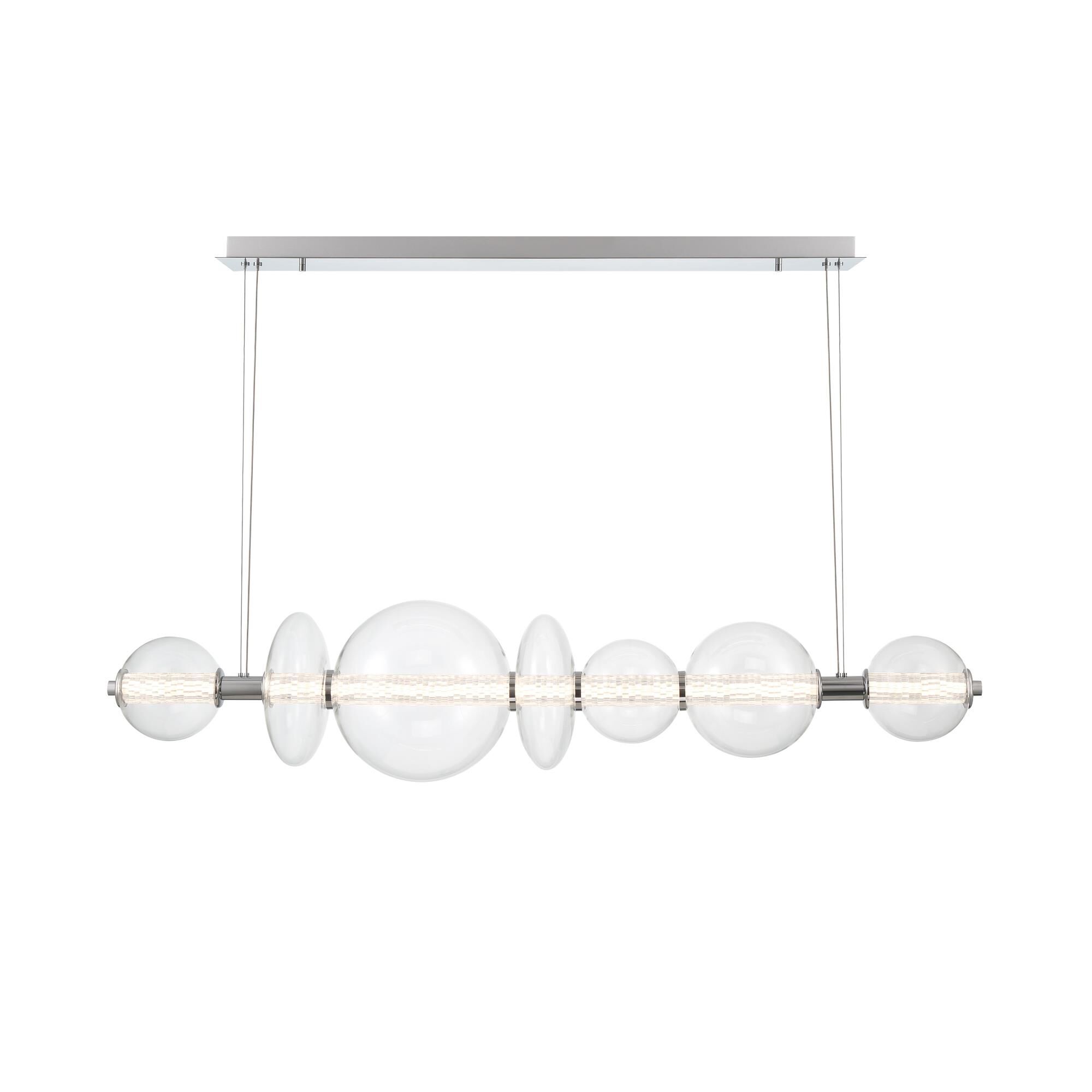 Atomo 56 Inch LED Linear Suspension Light | Capitol Lighting
