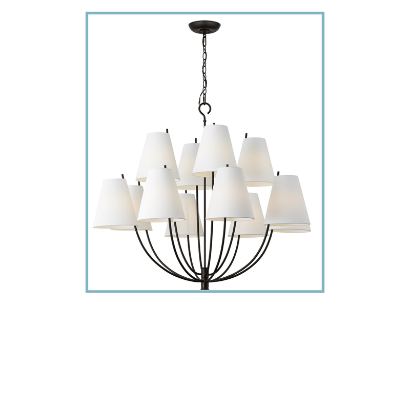 Chapman & Myers Marina Large Chandelier by Visual Comfort Studio