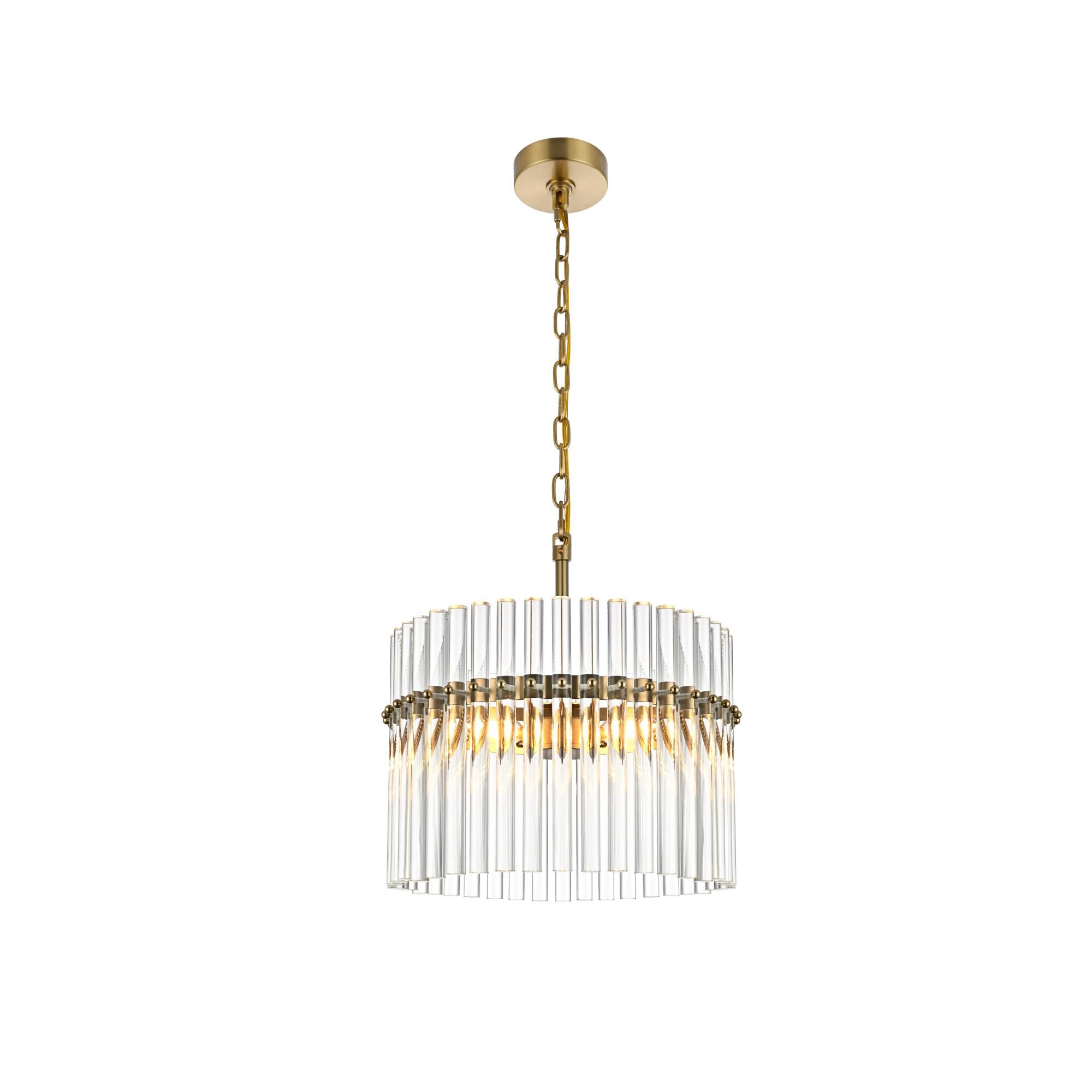 Paulina 16 Inch Mini Chandelier by Elegant Lighting