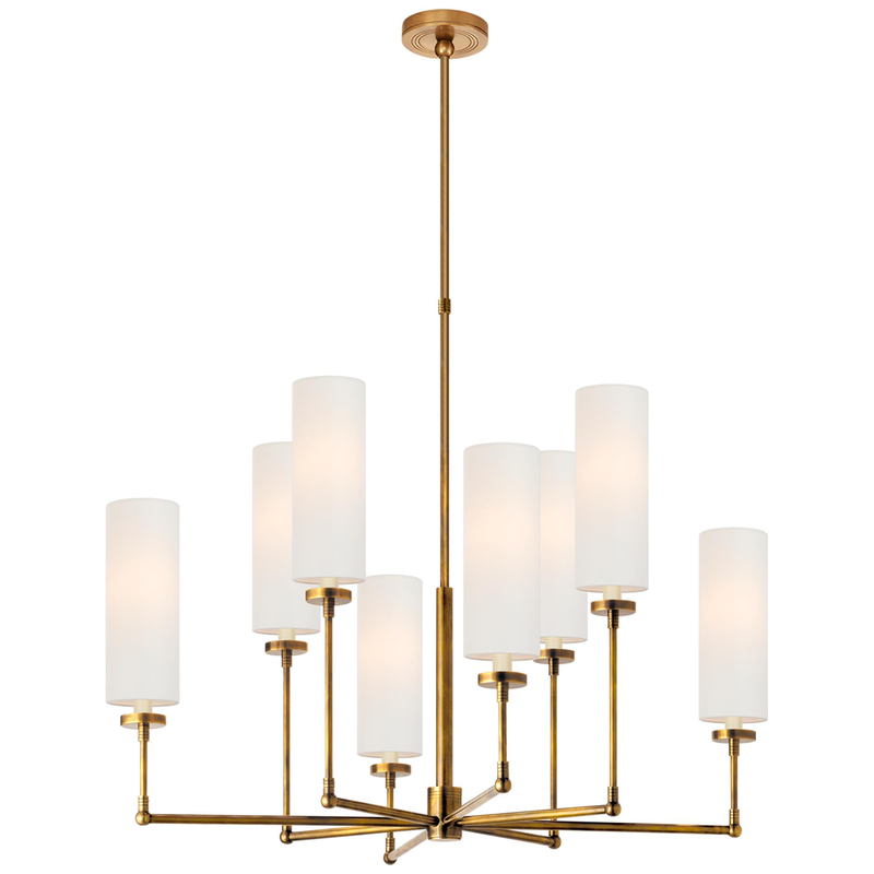 Thomas O'Brien Ziyi 33 Inch 8 Light Chandelier by Visual Comfort Signature Collection