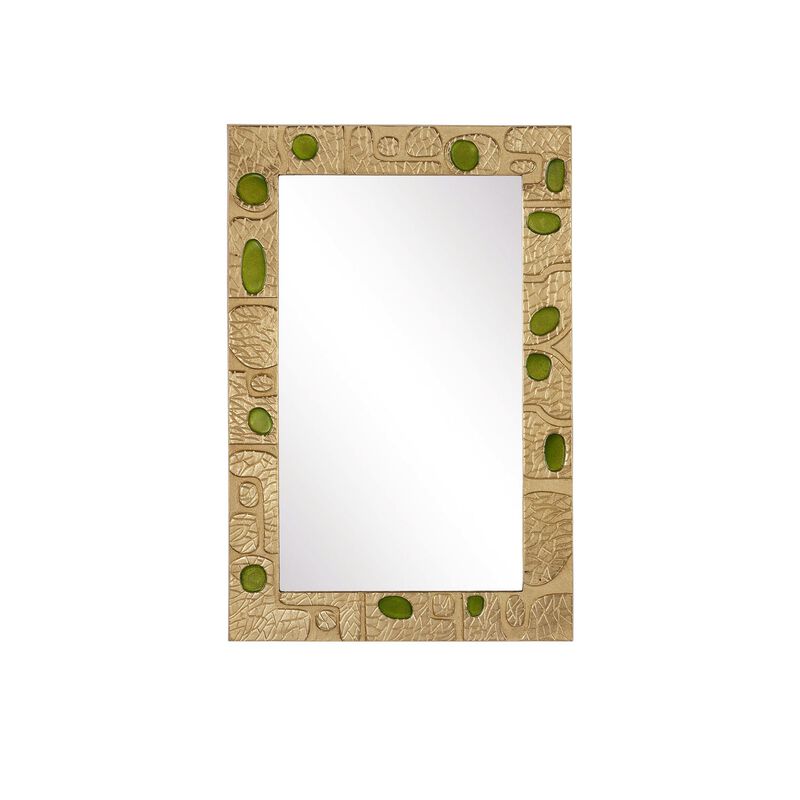 Beau Monde 36 Inch  Decorative Mirror by Currey and Company