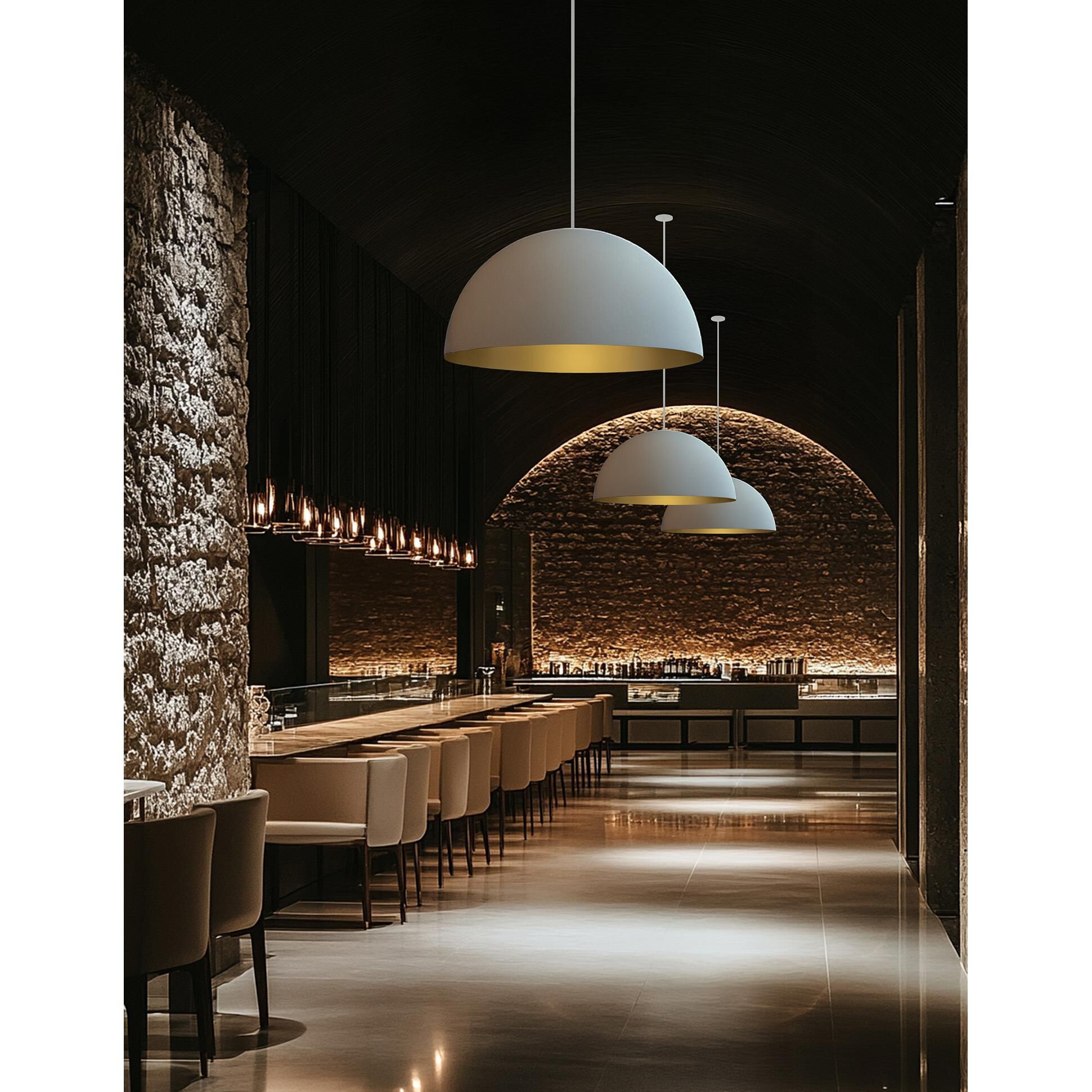 Elias 47 Inch Large Pendant by Justice Design Group