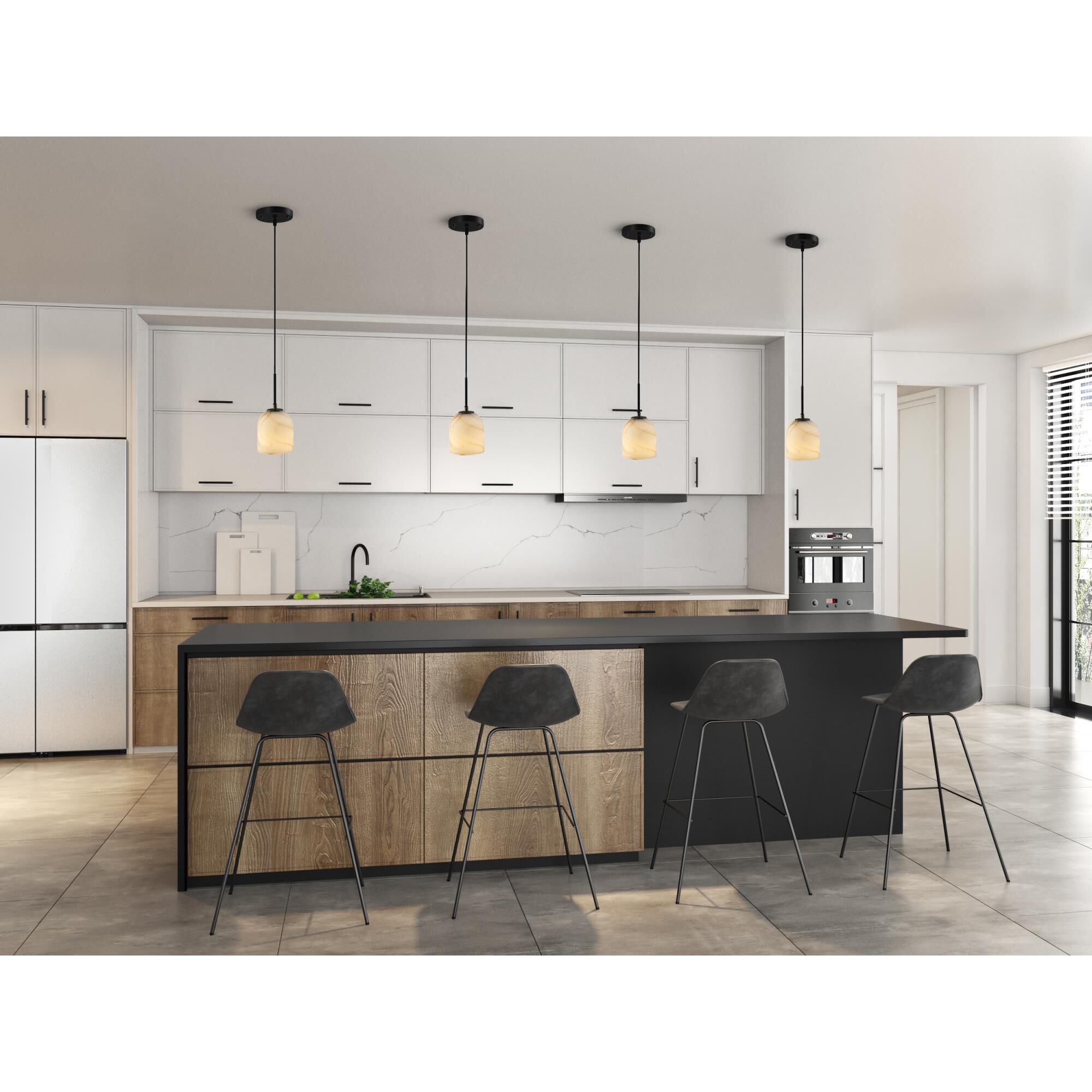 S&C Crema 5 Inch Mini Pendant by Artcraft