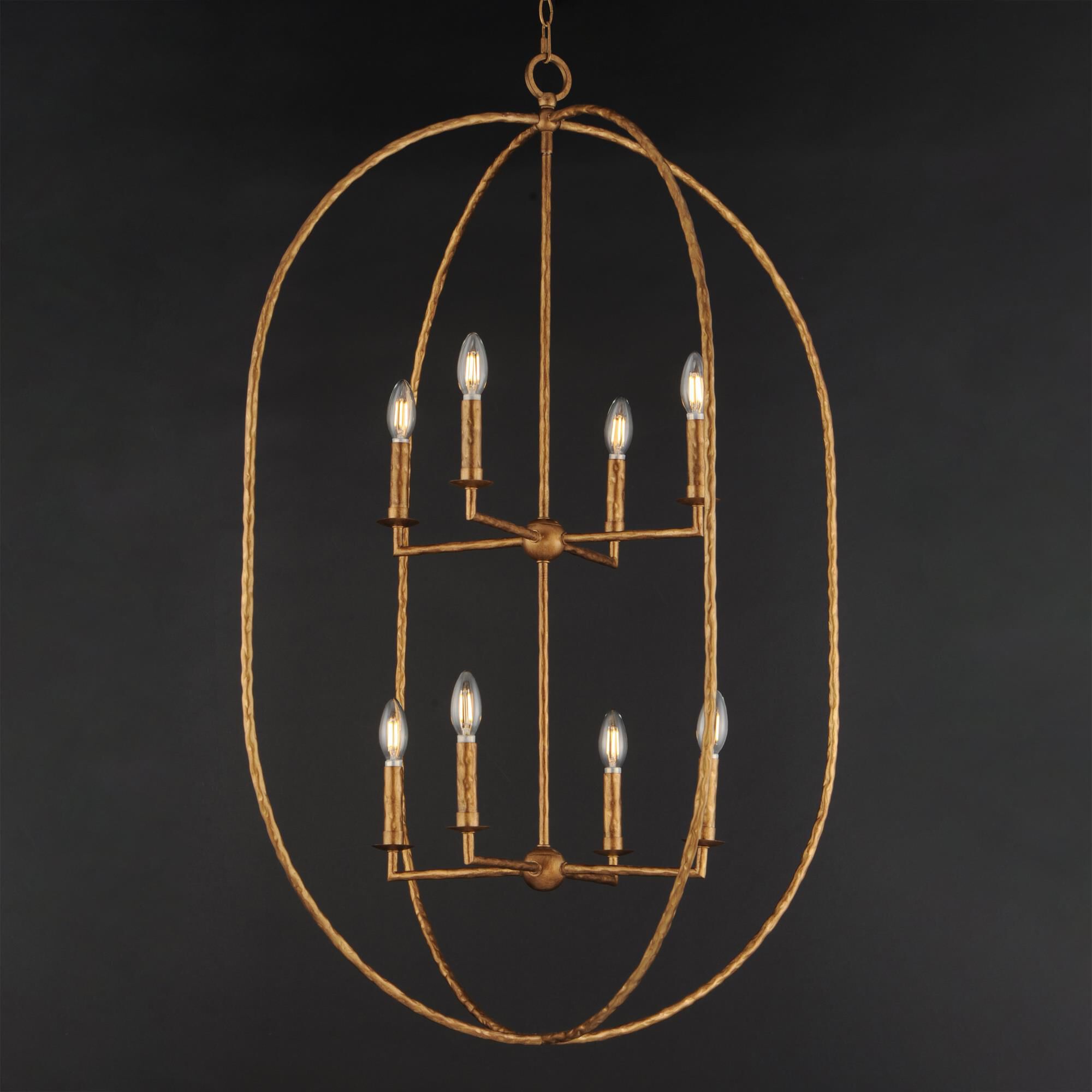 Martel 30 Inch Cage Pendant by Maxim Lighting