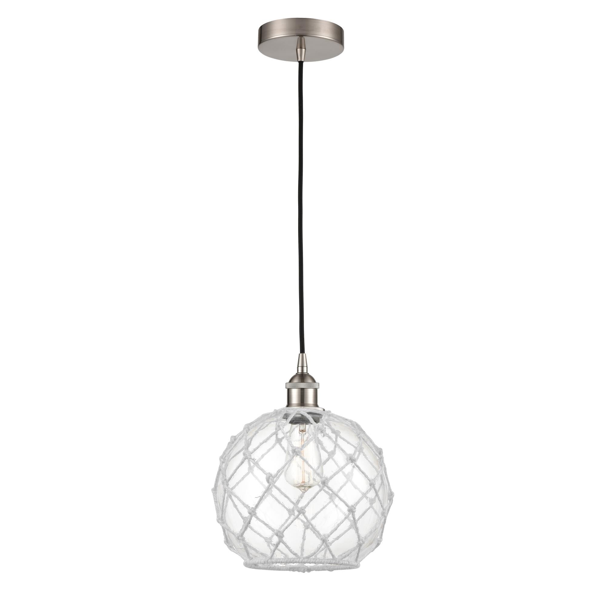 Innovations Lighting Bruno Marashlian Farmhouse Rope 10 Inch Mini Pendant