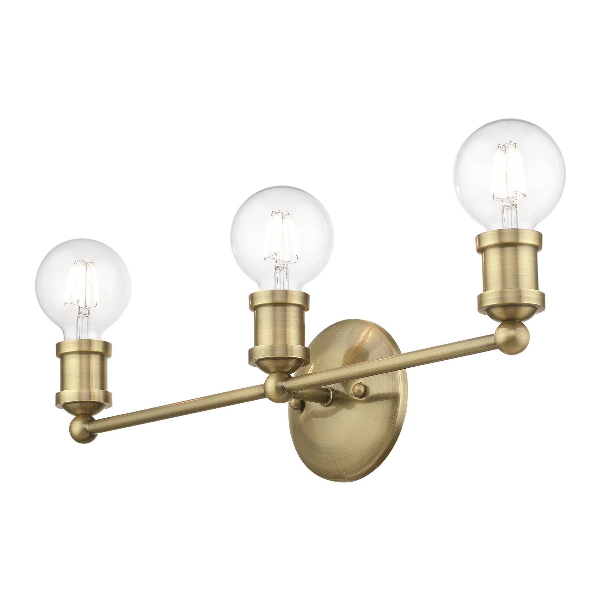Shown in Antique Brass finish