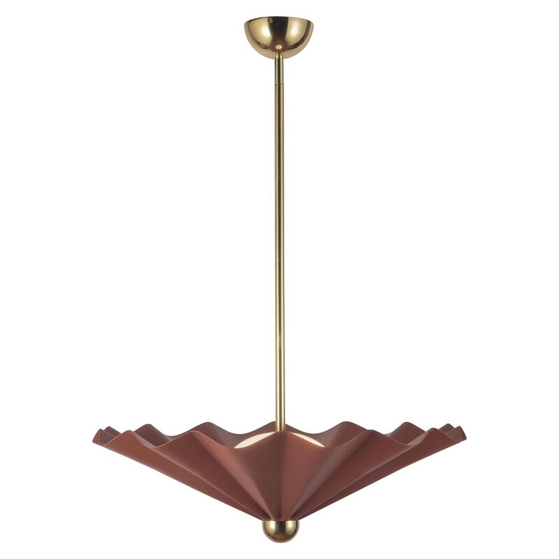 Jason Koharik Furrow 25 Inch Large Pendant by Alora Lighting
