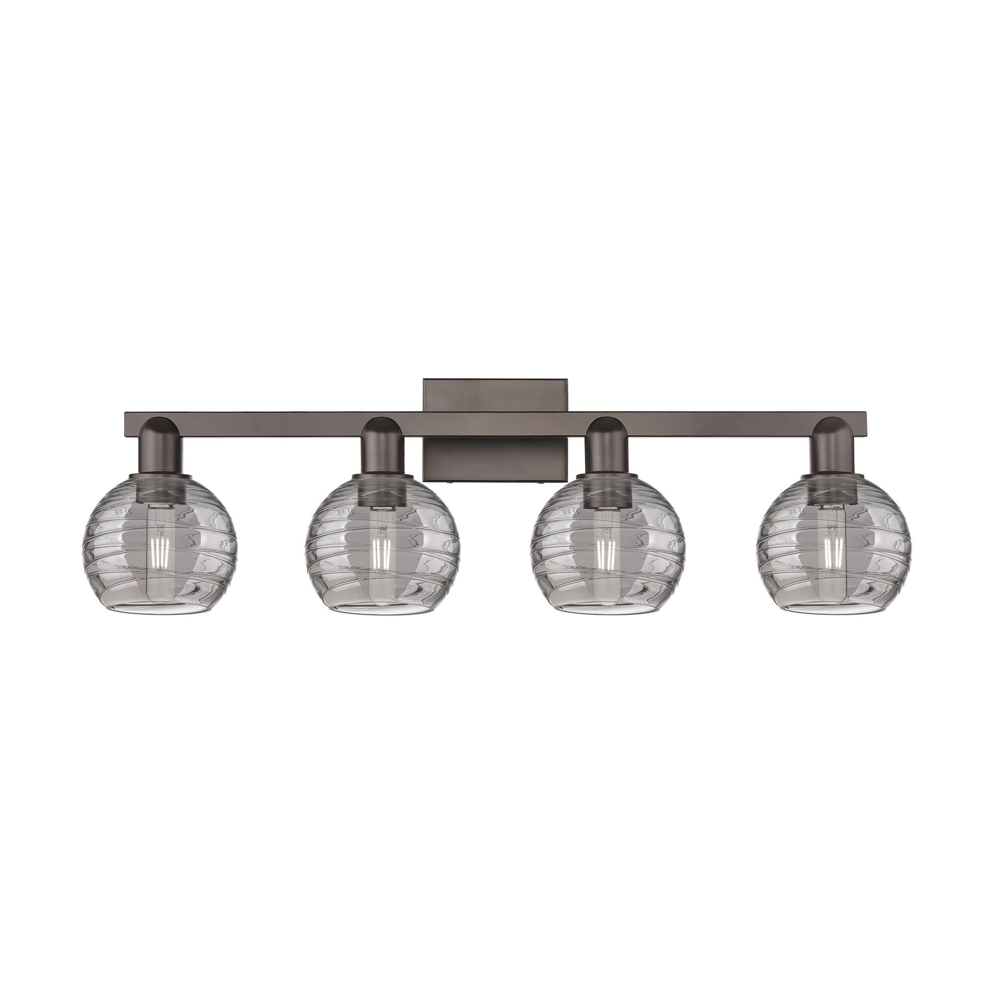 Bruno Marashlian Athens Deco Swirl 36 Inch Bath Vanity Light by Innovations Lighting