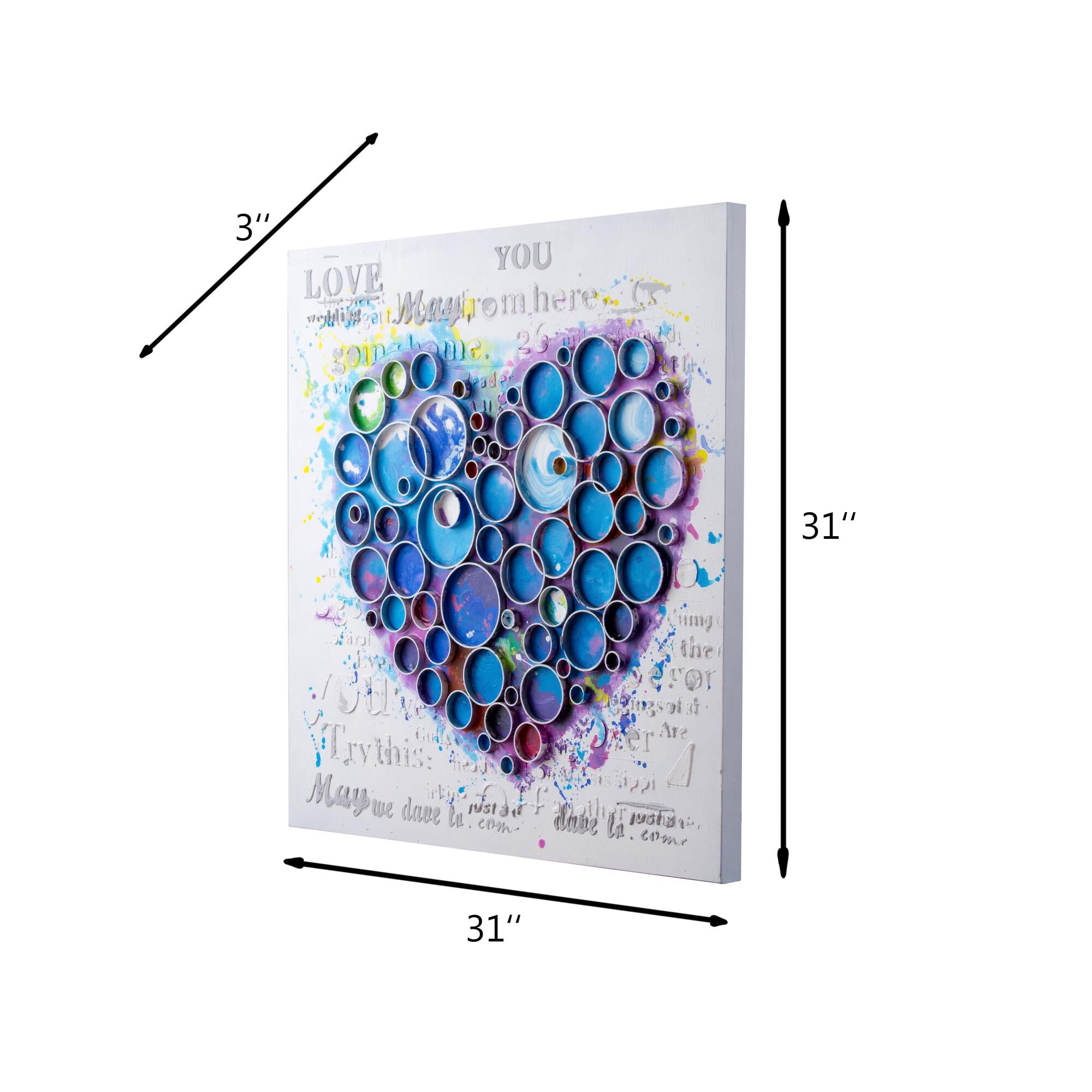 Work Of Heart Alternative Wall Art by Varaluz Casa