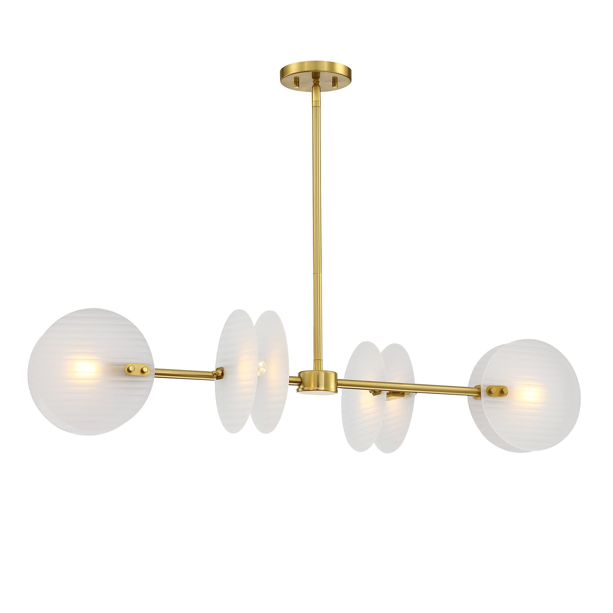 Sky Fall 40 Inch Linear Suspension Light by Designers Fountain