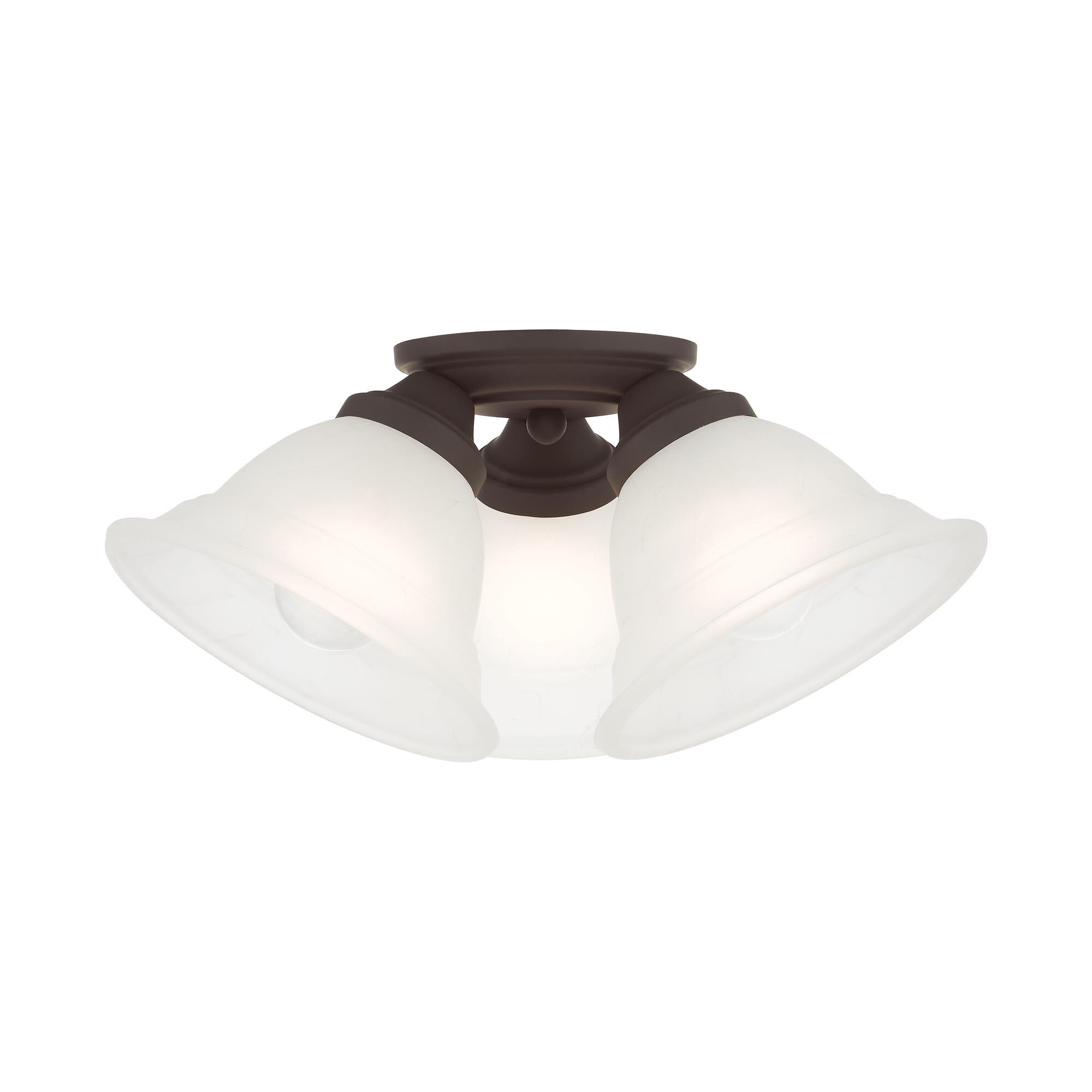 Wynnewood 3 Light Flush Mount by Livex Lighting