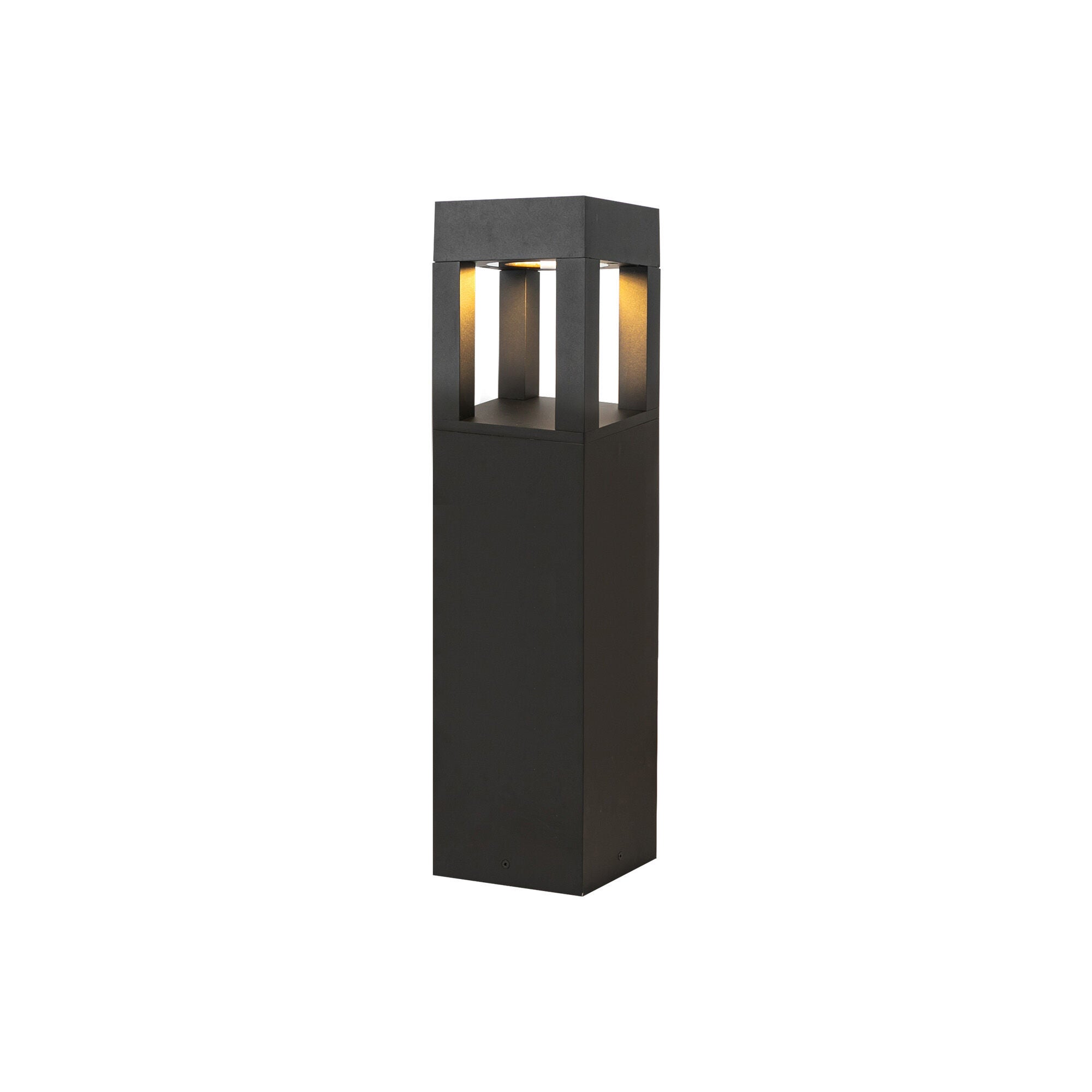 Shown in Black finish and Clear High Impact glass