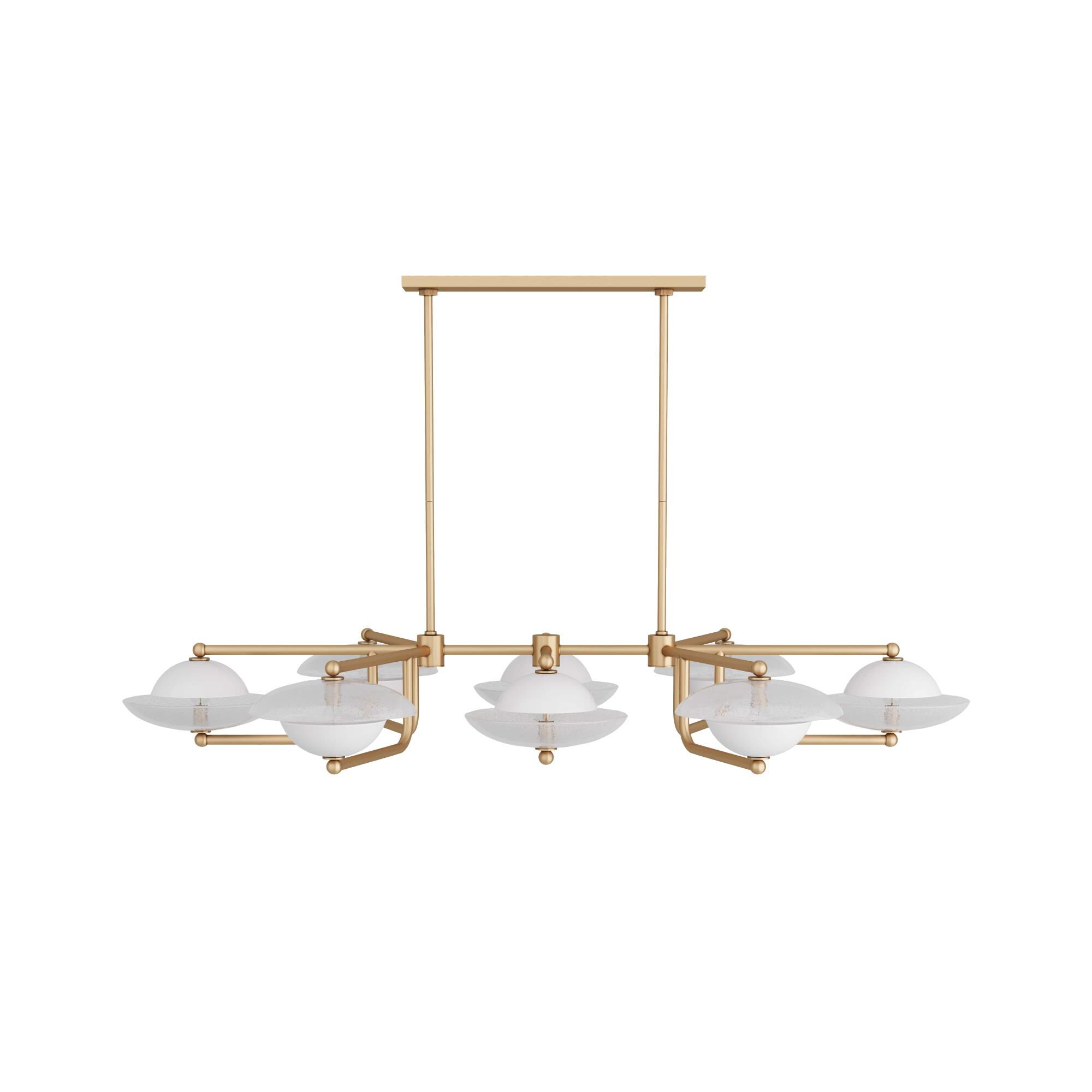 Towne 56 Inch 8 Light Linear Suspension Light by Arteriors Home