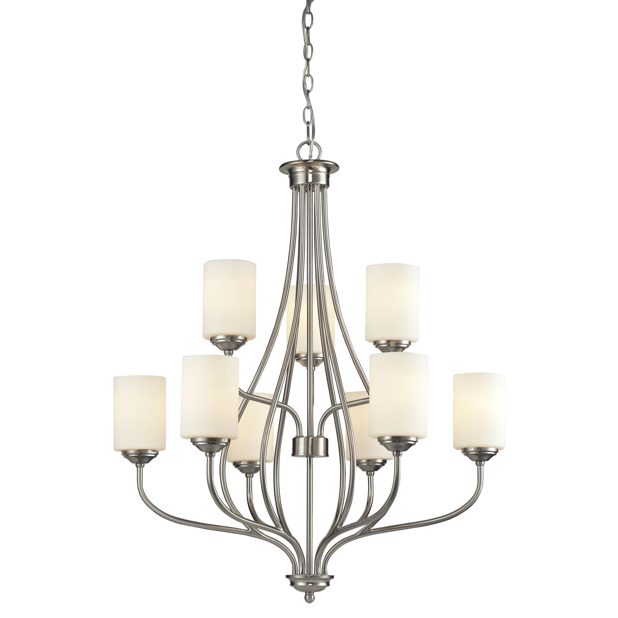 Cardinal 30 Inch 9 Light Chandelier by Z-Lite