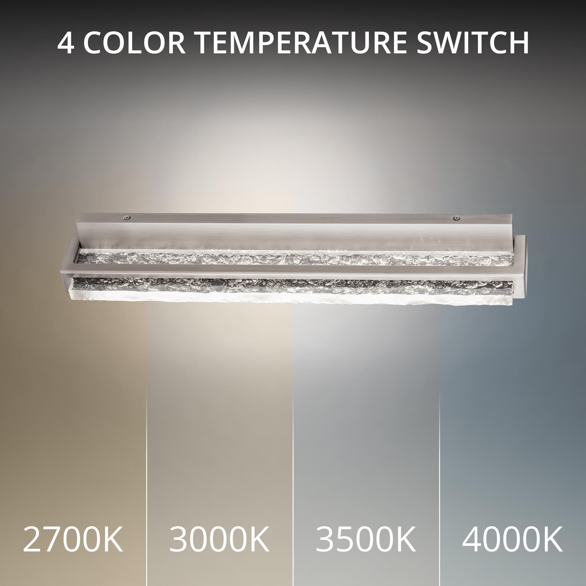 Shown in Brushed Nickel finish