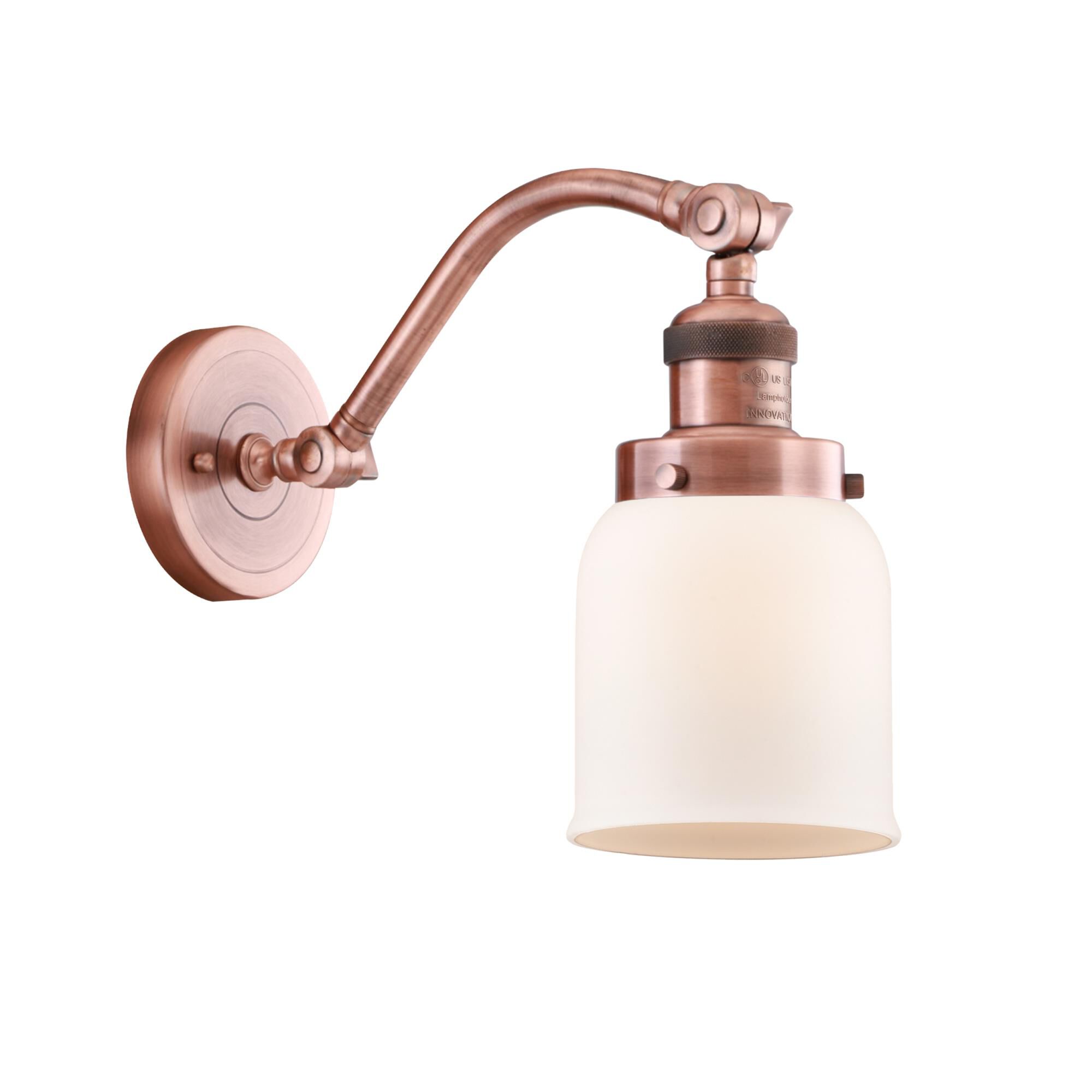 Bruno Marashlian Small Bell 11 Inch Wall Sconce by Innovations Lighting
