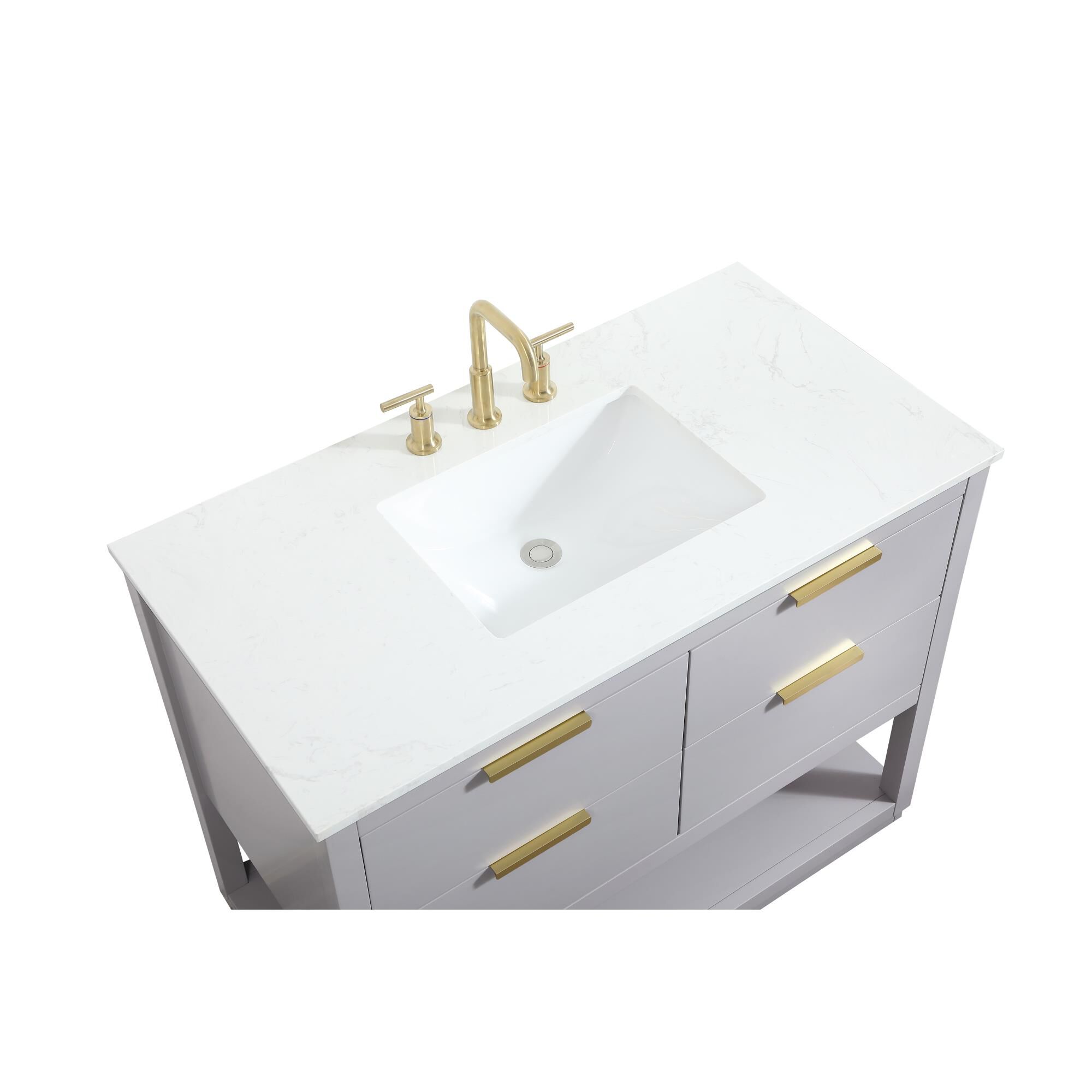 Larkin 42 Inch Bath Vanity by Elegant Decor
