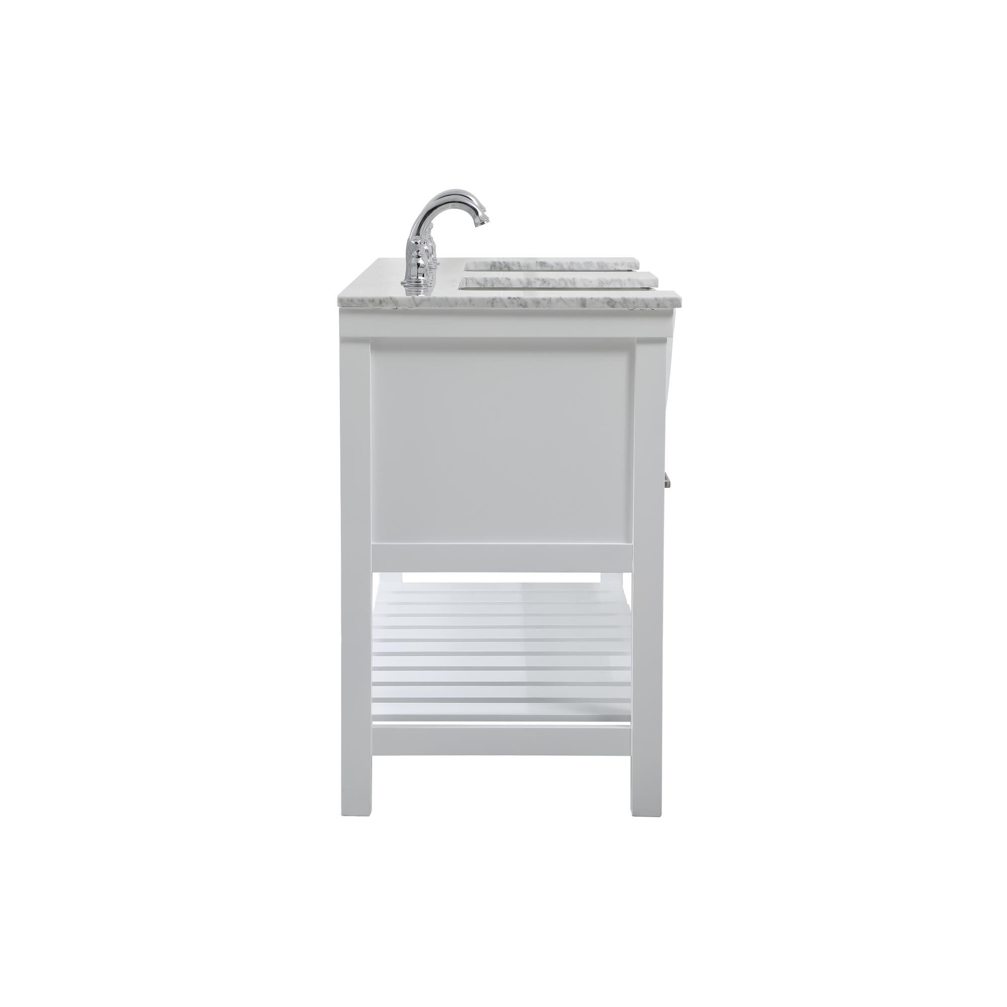 Shown in White finish