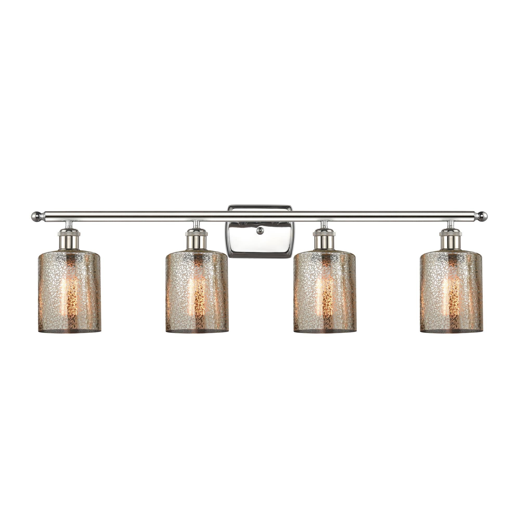 Shown in Polished Nickel finish and Drum glass and Glass shade
