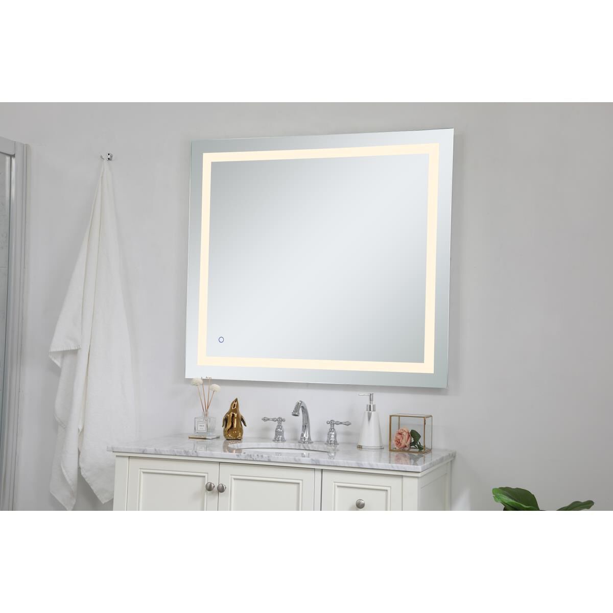 Helios LED Lighted Mirrors by Elegant Decor