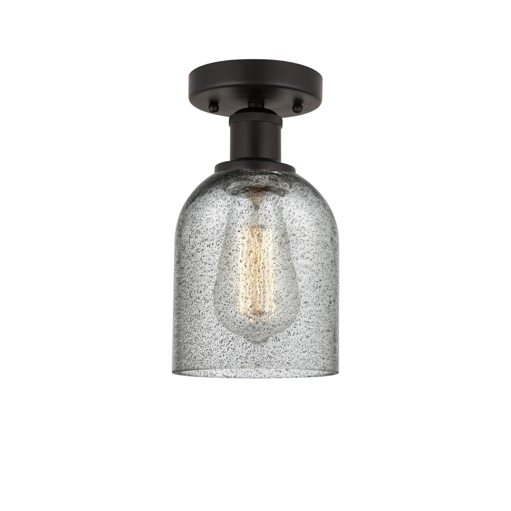 Bruno Marashlian Caledonia 5 Inch 1 Light Semi Flush Mount by Innovations Lighting