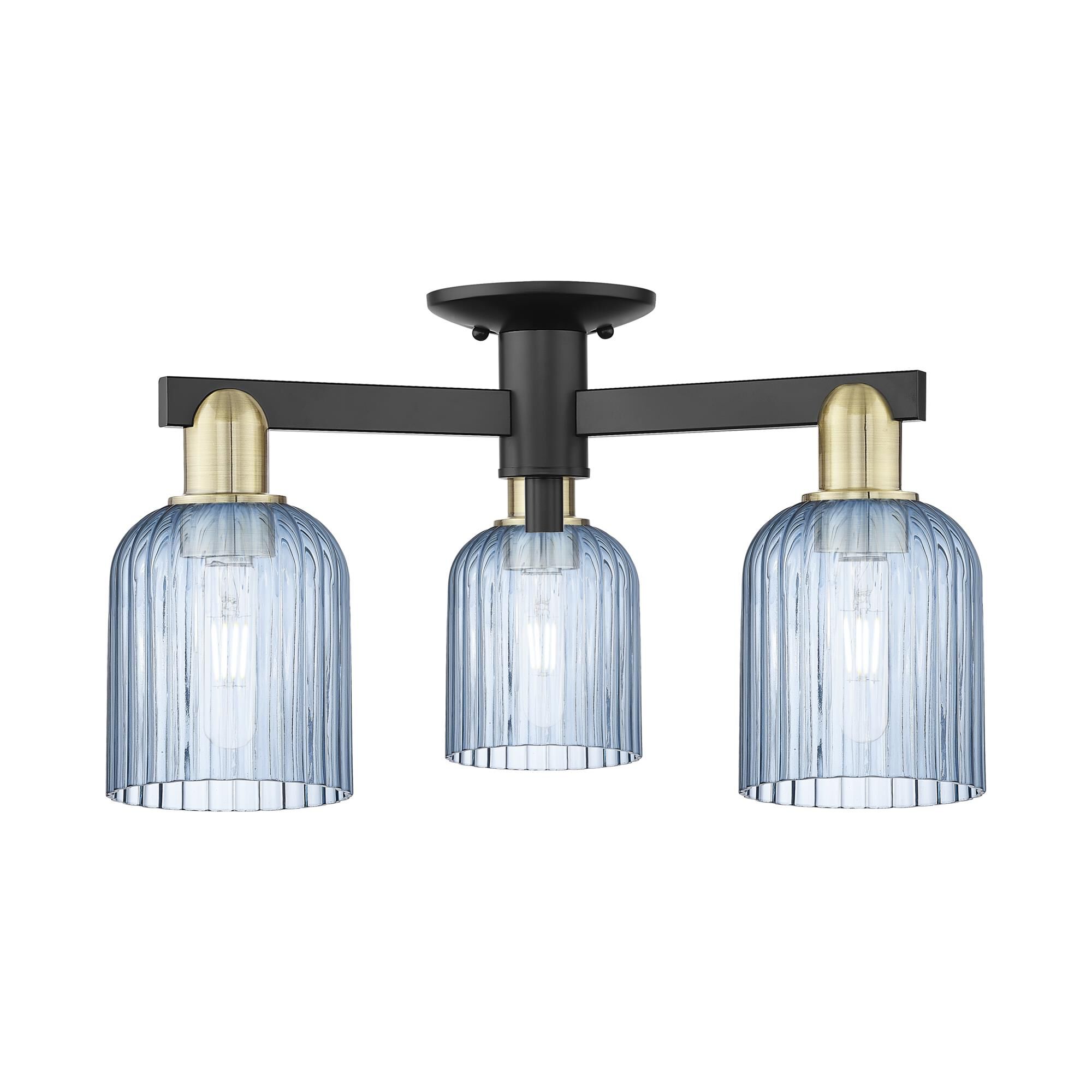 Bruno Marashlian Bridal Veil 23 Inch Semi Flush Mount by Innovations Lighting