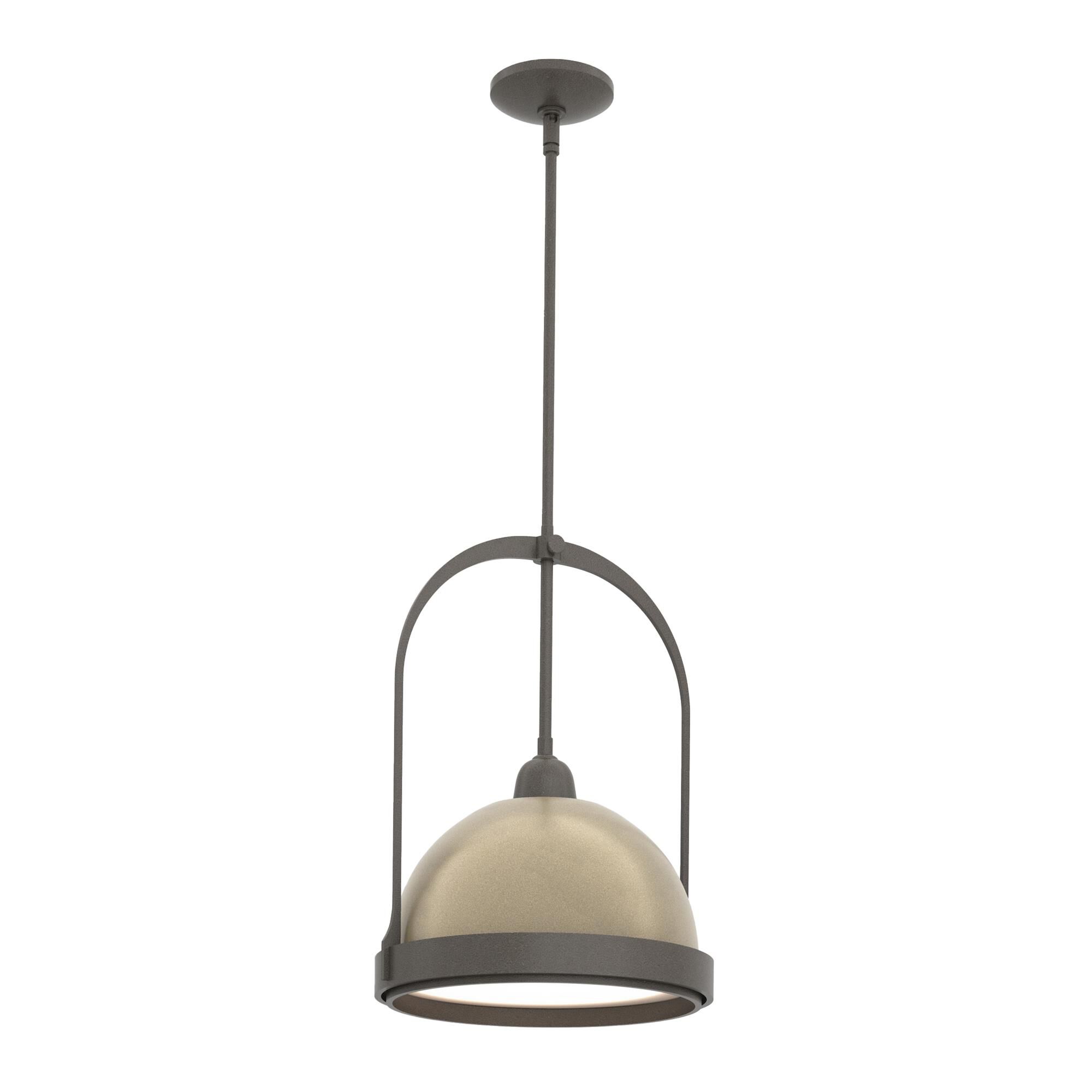 Shown in Dark Smoke finish and Soft Gold accent