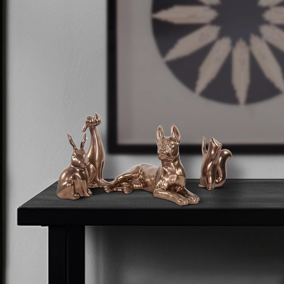 Rabbit Sculpture by Howard Elliott Collection