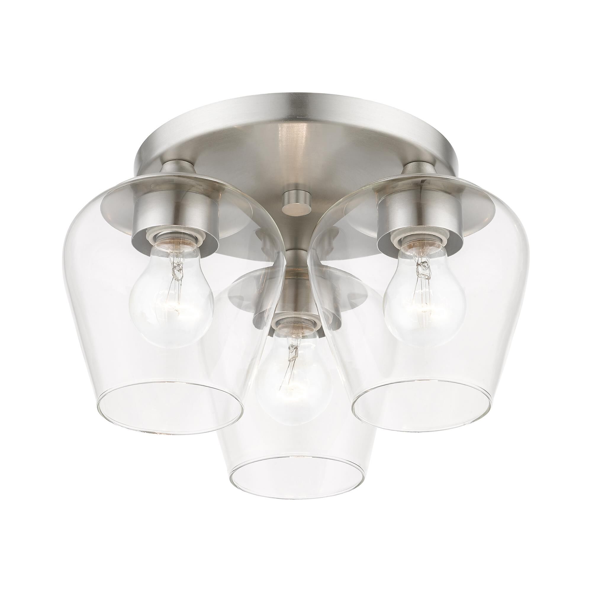 Willow 13 Inch 3 Light Flush Mount by Livex Lighting