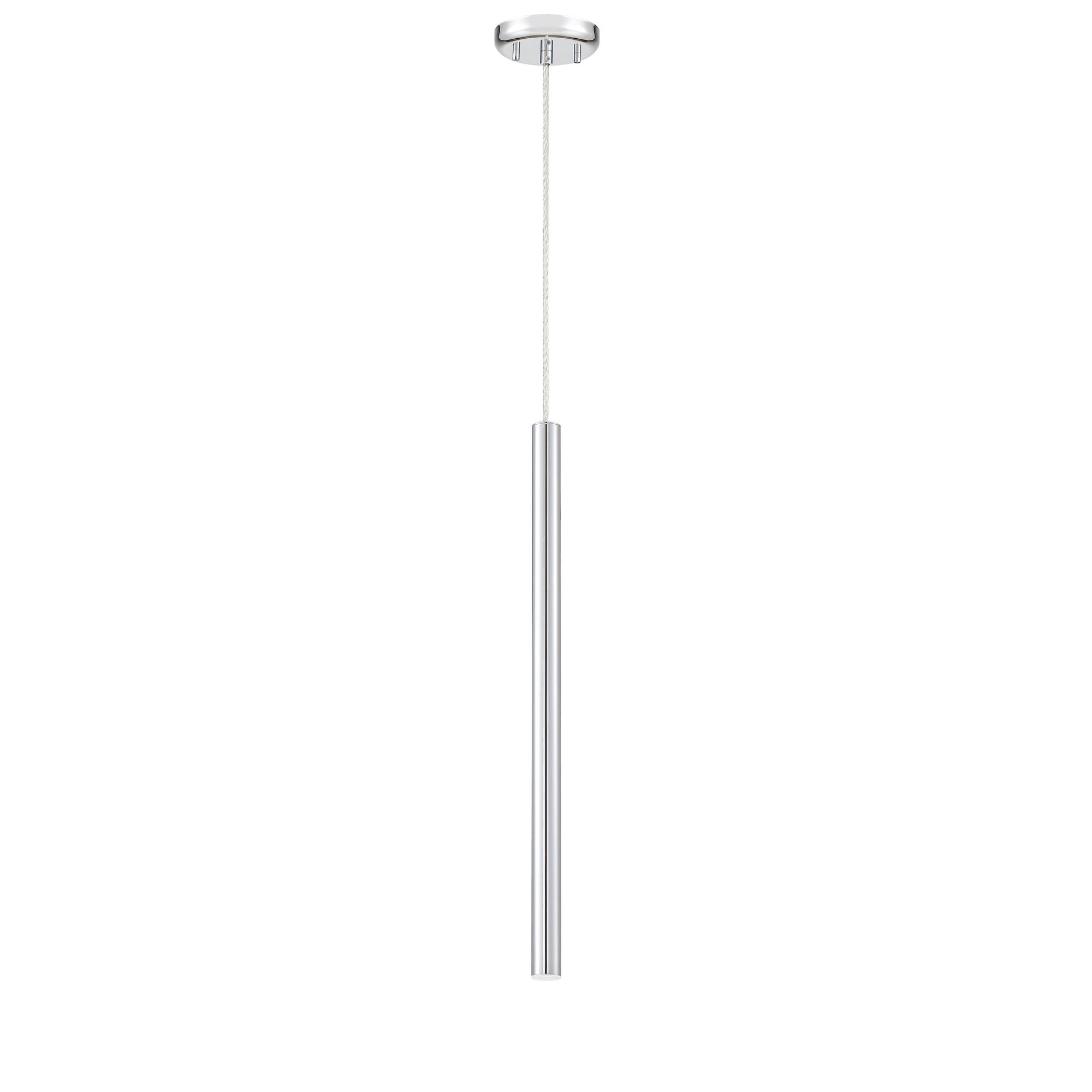 Shown in Chrome finish and Steel glass and Steel shade