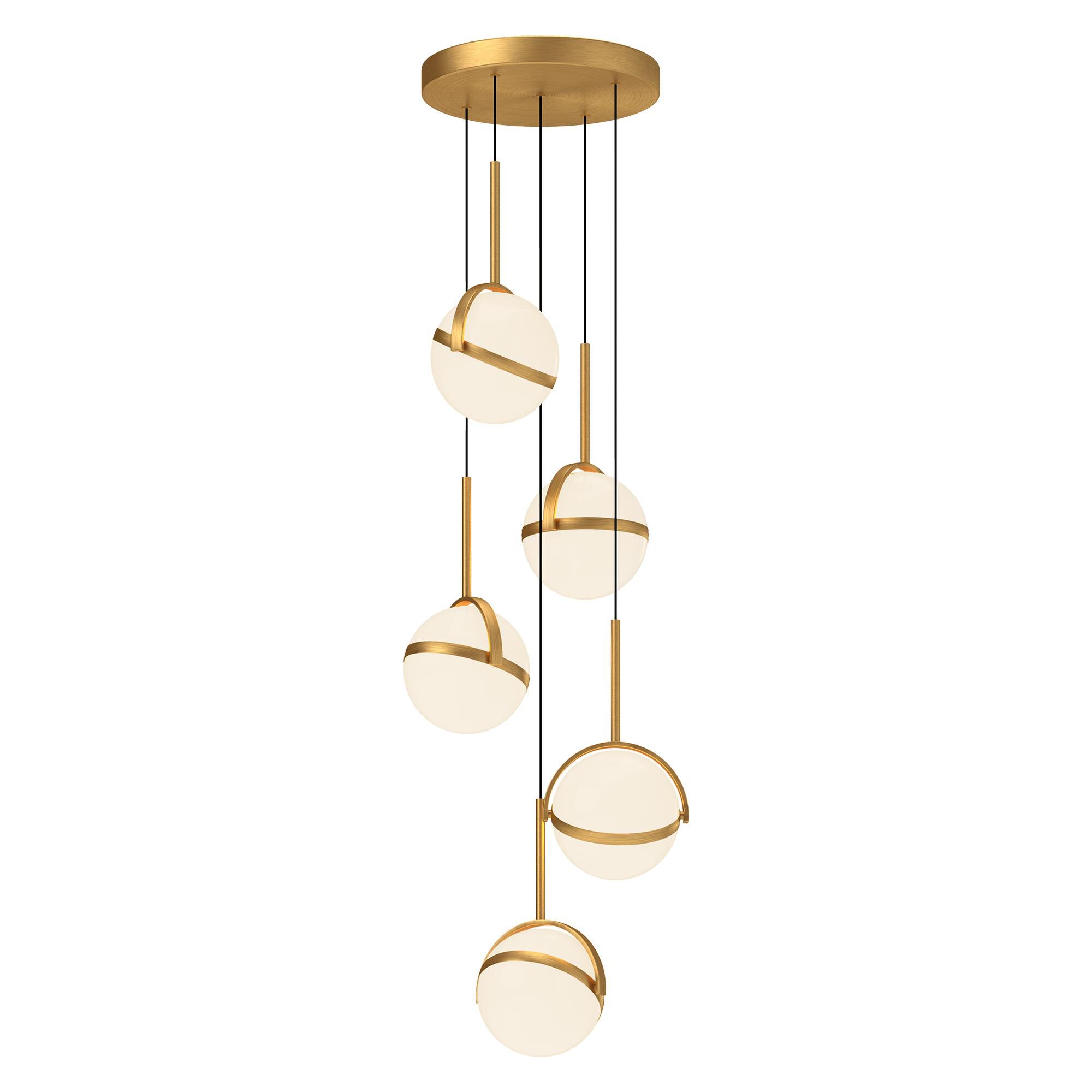 Shown in Brushed Gold finish