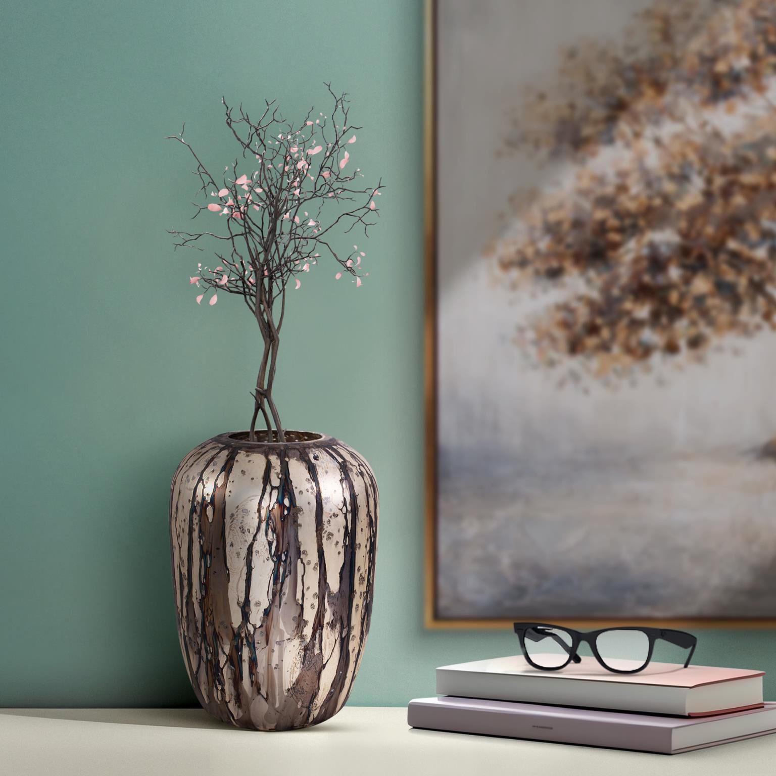 Callisto Columnar Vase-Urn by Howard Elliott Collection