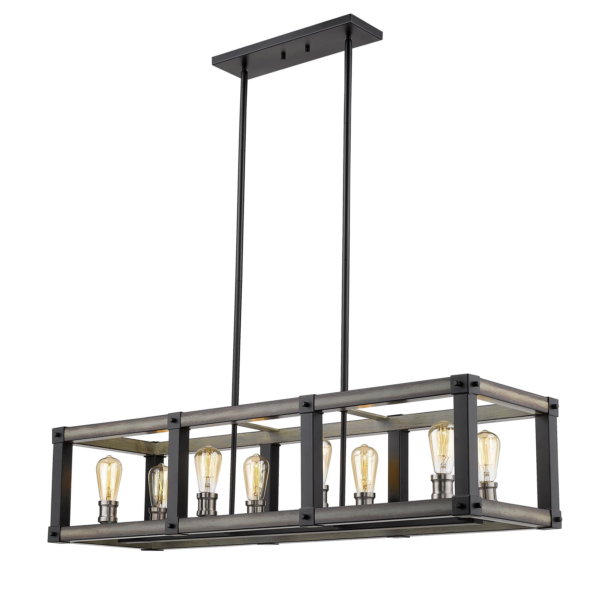 Kirkland 44 Inch 8 Light Linear Suspension Light by Z-Lite
