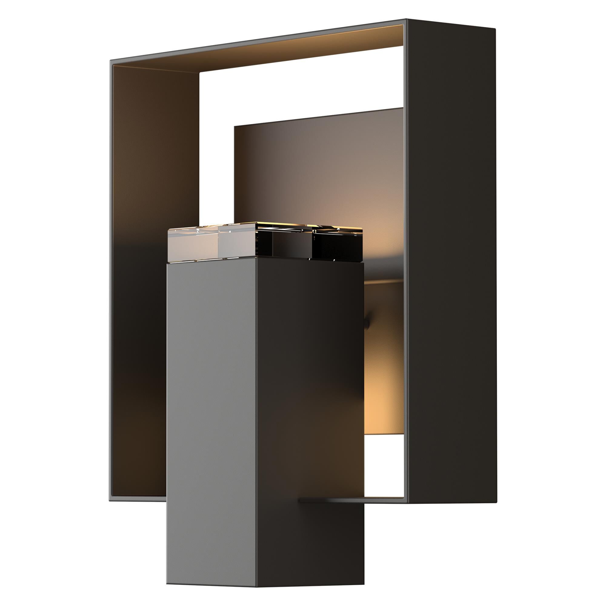 Hubbardton Forge Shadow Box 11 Inch Tall Outdoor Wall Light