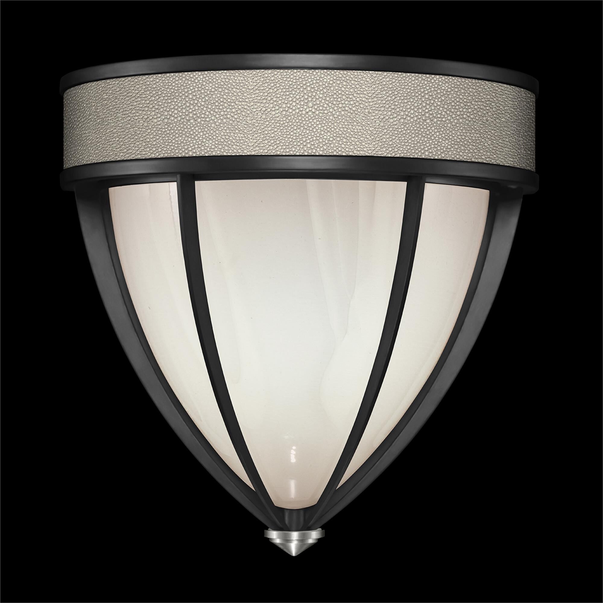 Shown in Black Iron and Nickel  finish and Coco accent