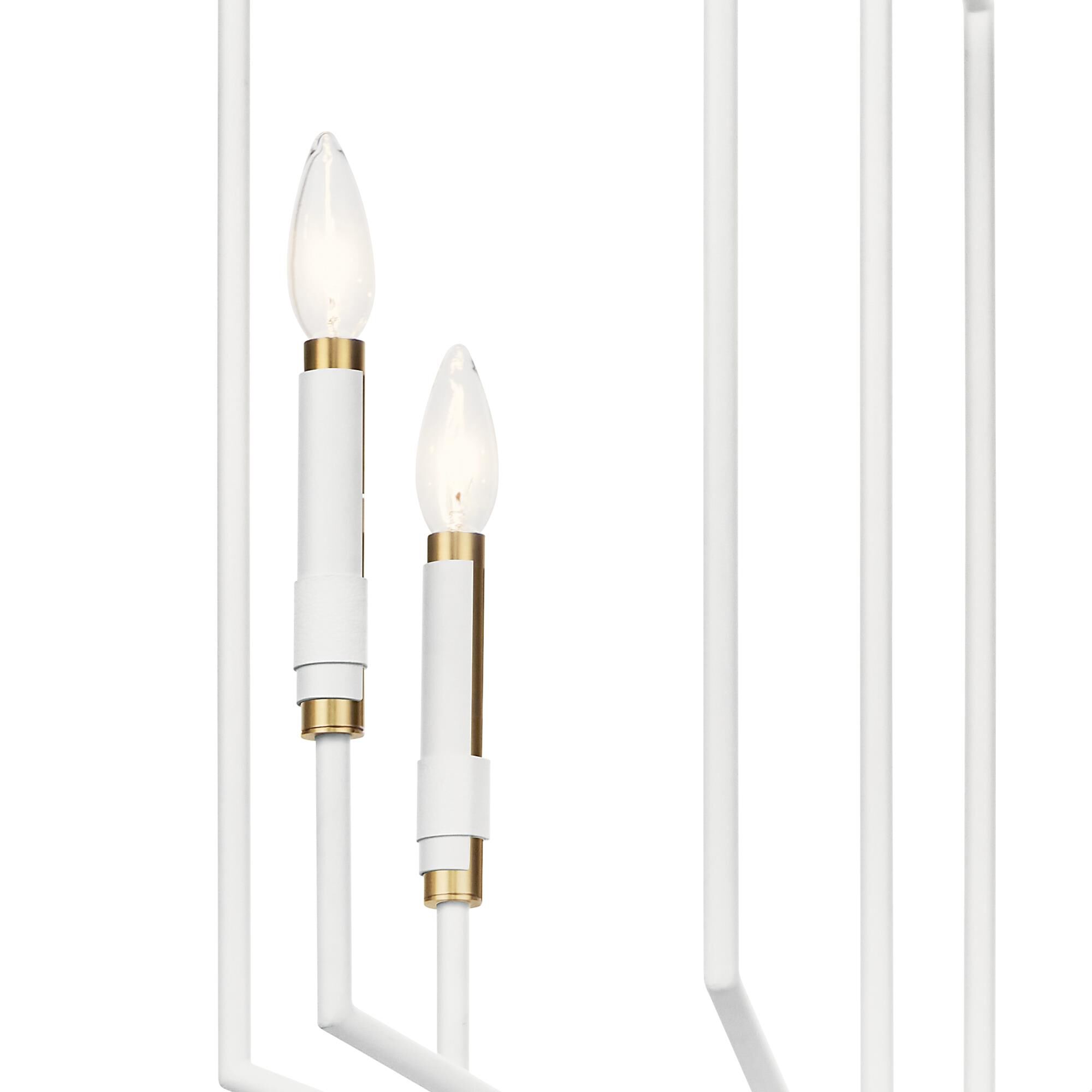 Shown in White finish