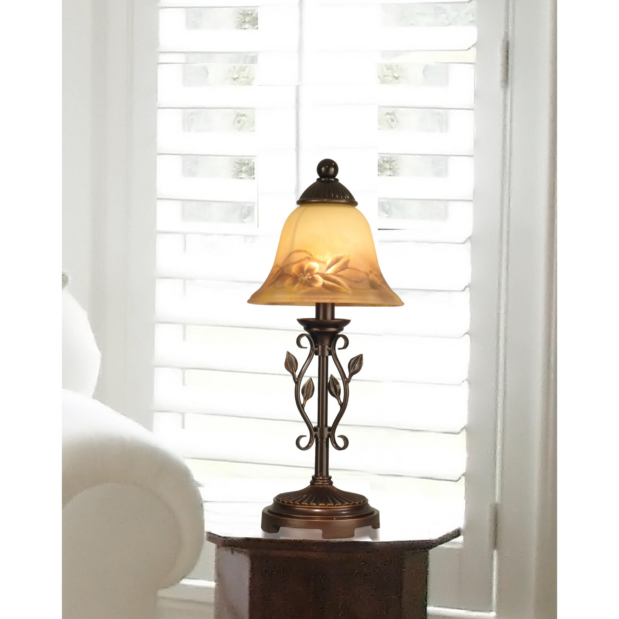Leaf Vine 16 Inch Accent Lamp by Dale Tiffany
