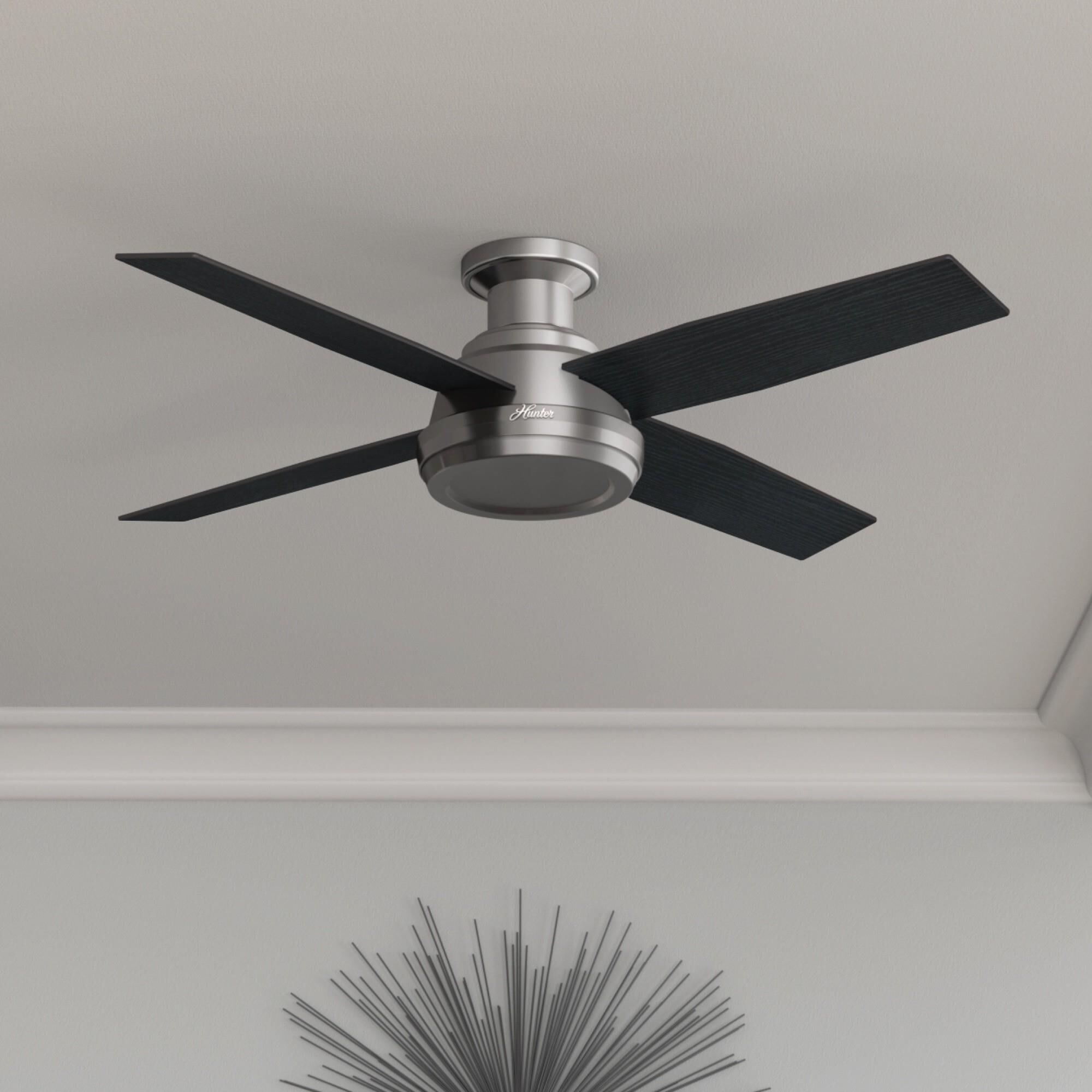 Dempsey Flush Mount Fan by Hunter Fan