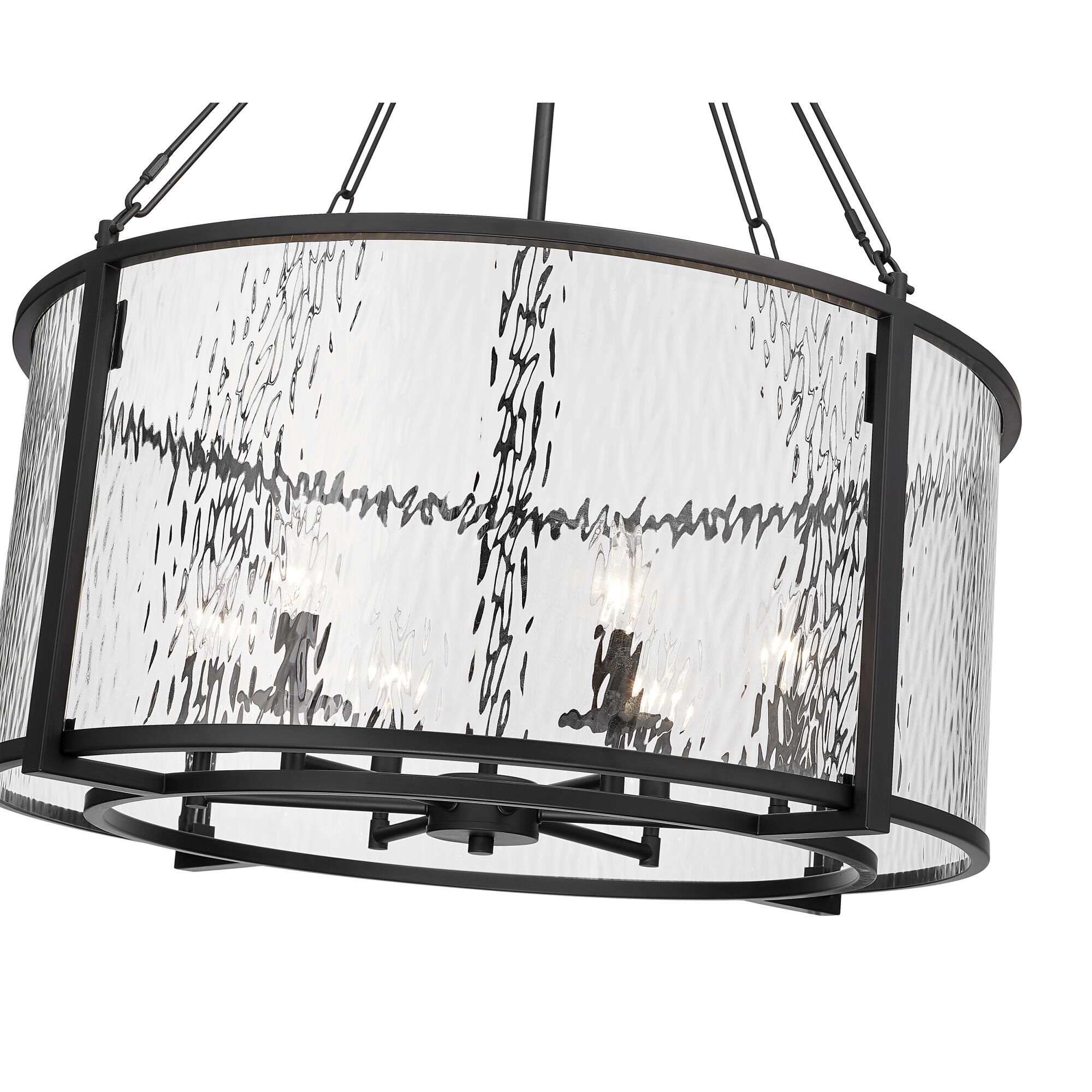 Shown in Matte Black finish and Clear Water glass