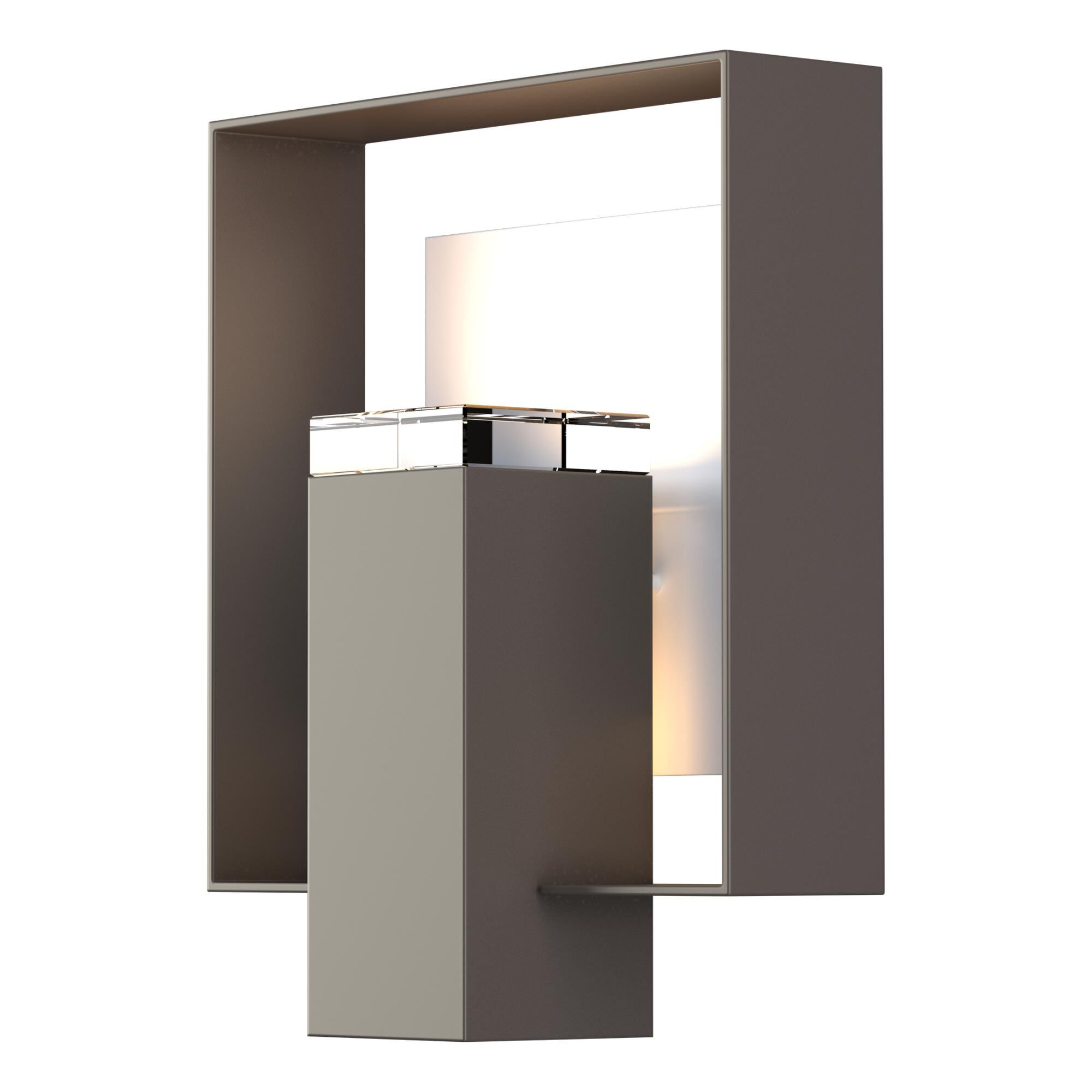 Hubbardton Forge Shadow Box 11 Inch Tall Outdoor Wall Light