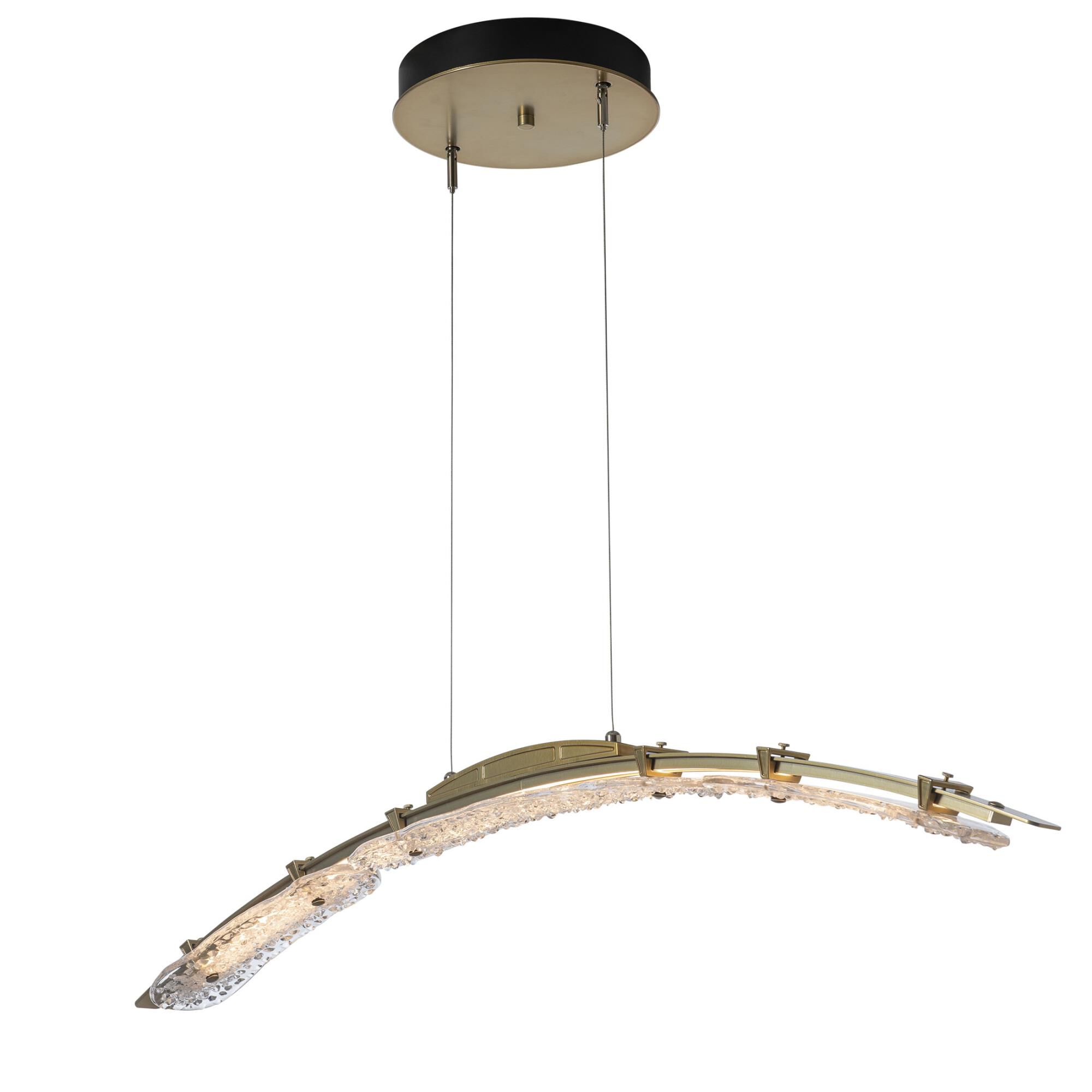 Glissade Mini Pendant by Hubbardton Forge