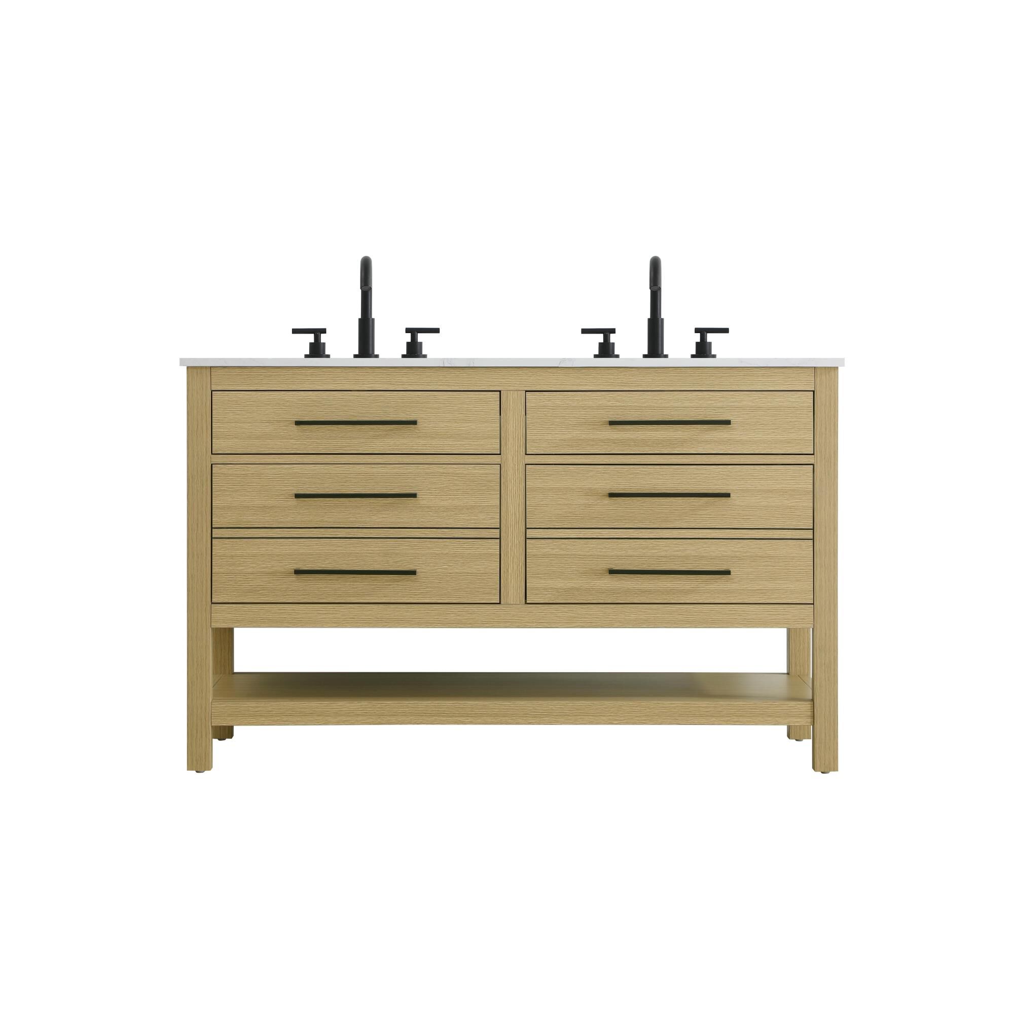 Karson 60 Inch Bath Vanity by Elegant Dcor